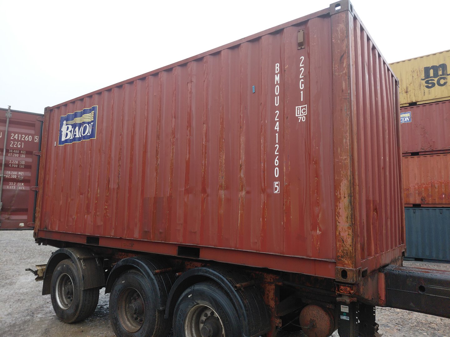 Морской контейнер BMOU2412605