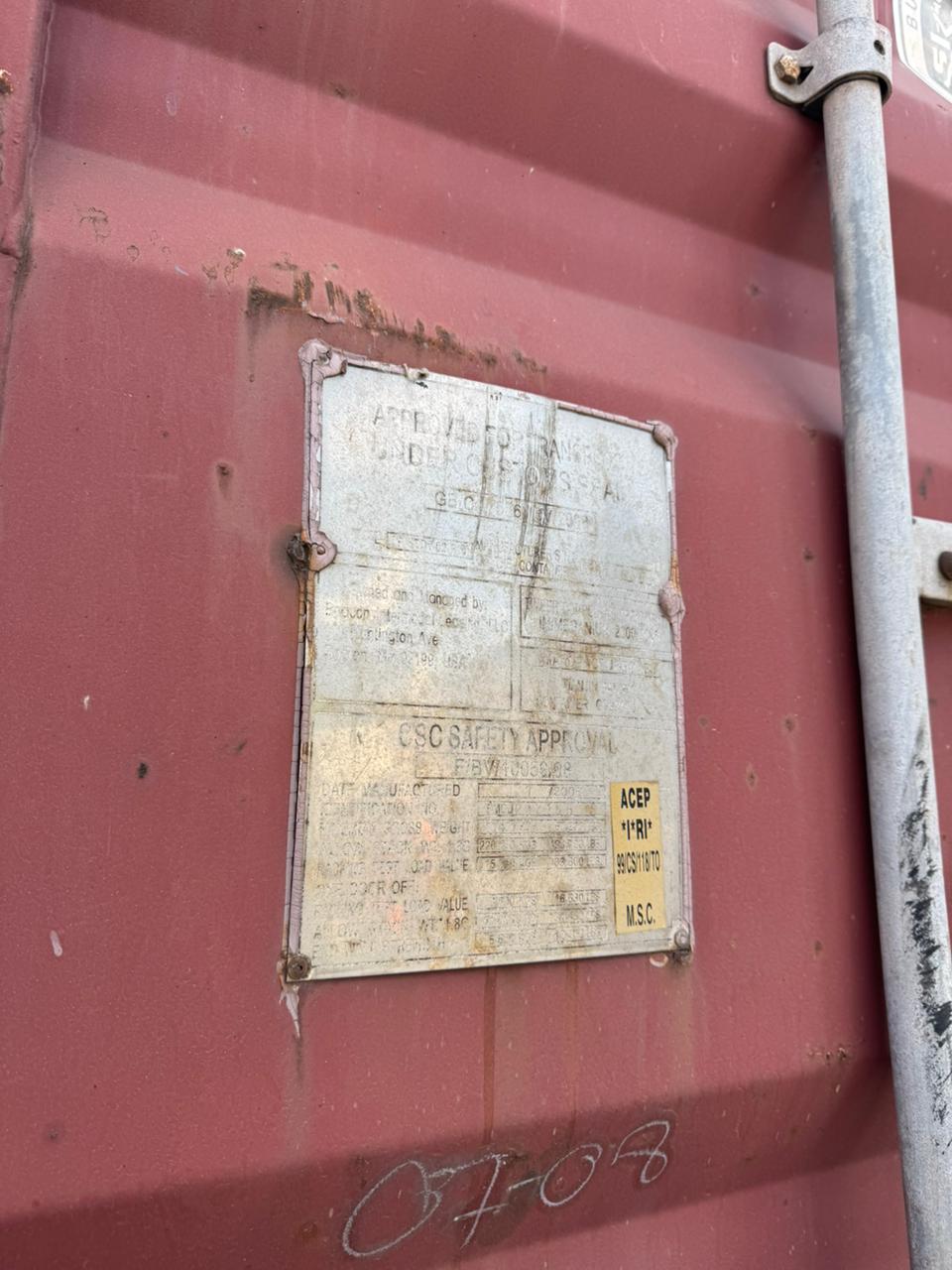 Морской контейнер BMOU2421865