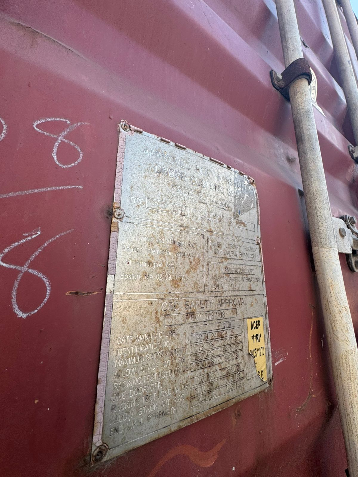 Морской контейнер BMOU2499288