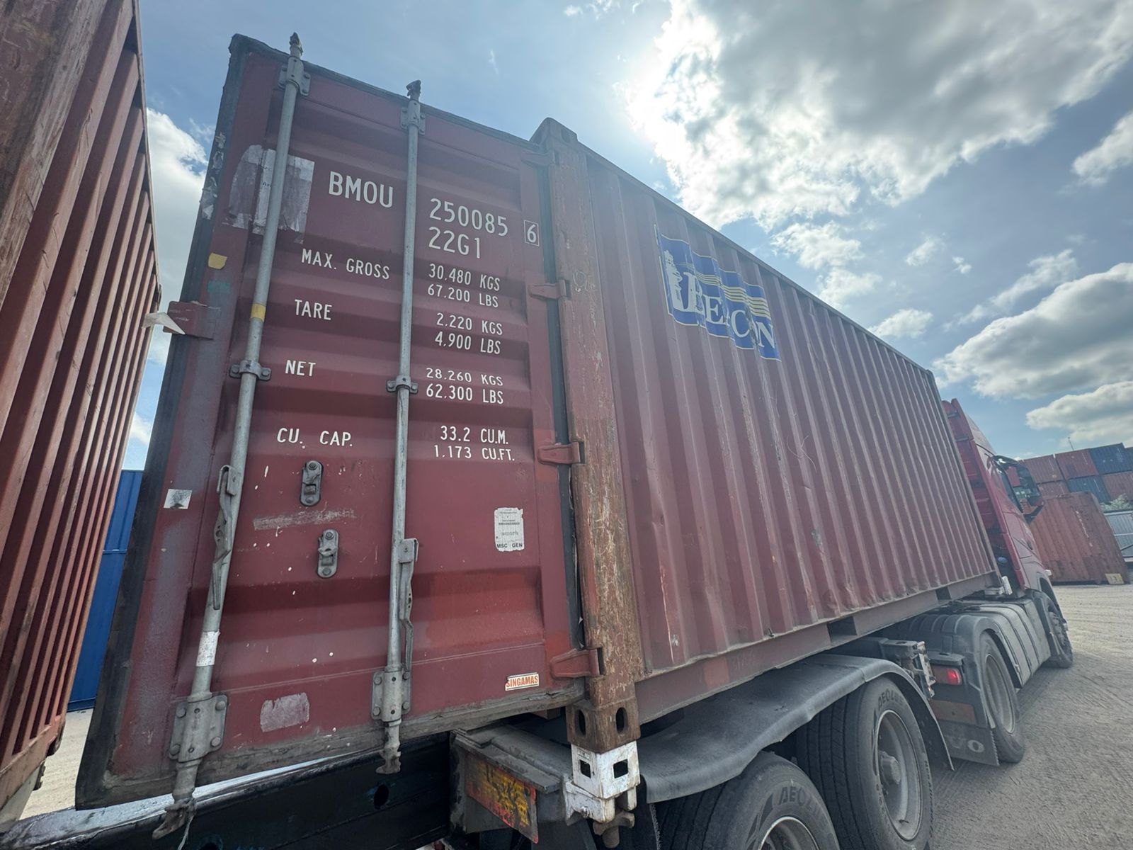 Морской контейнер BMOU2500856