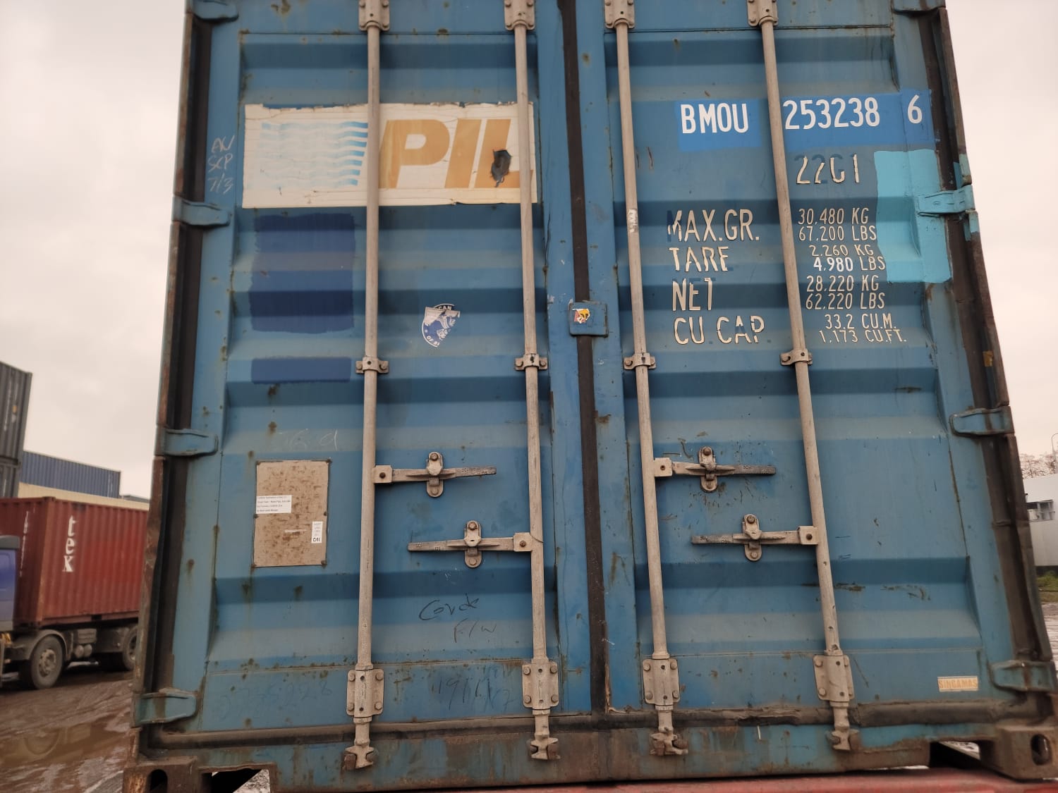 Морской контейнер BMOU2532386