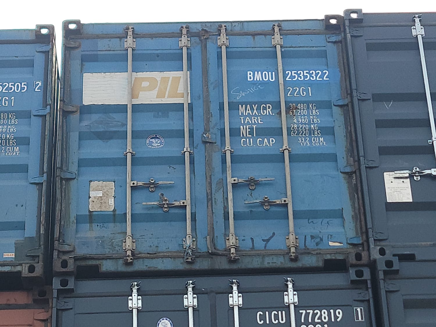 Морской контейнер BMOU2535322
