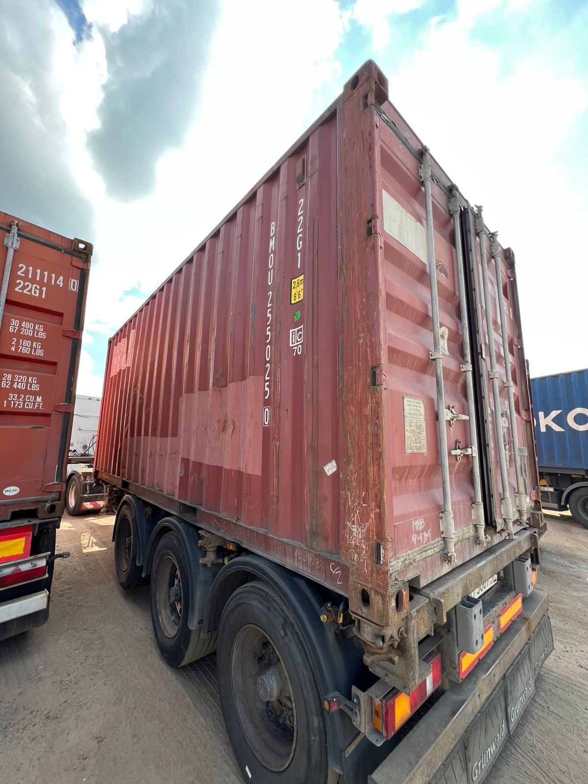 Морской контейнер BMOU2550250