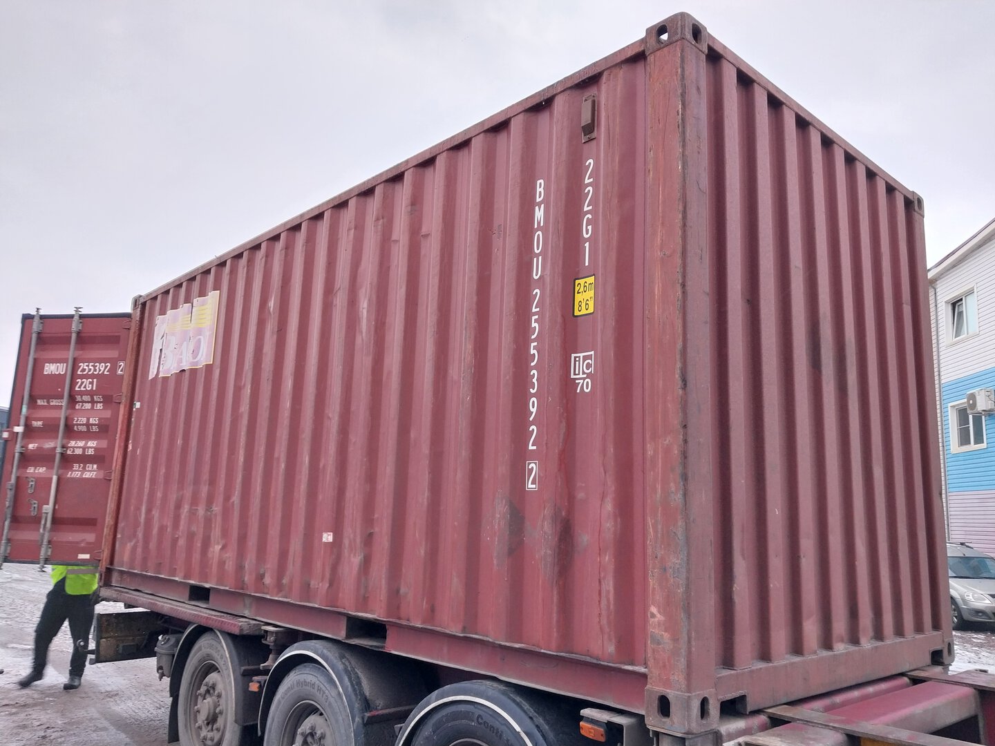 Морской контейнер BMOU2553922