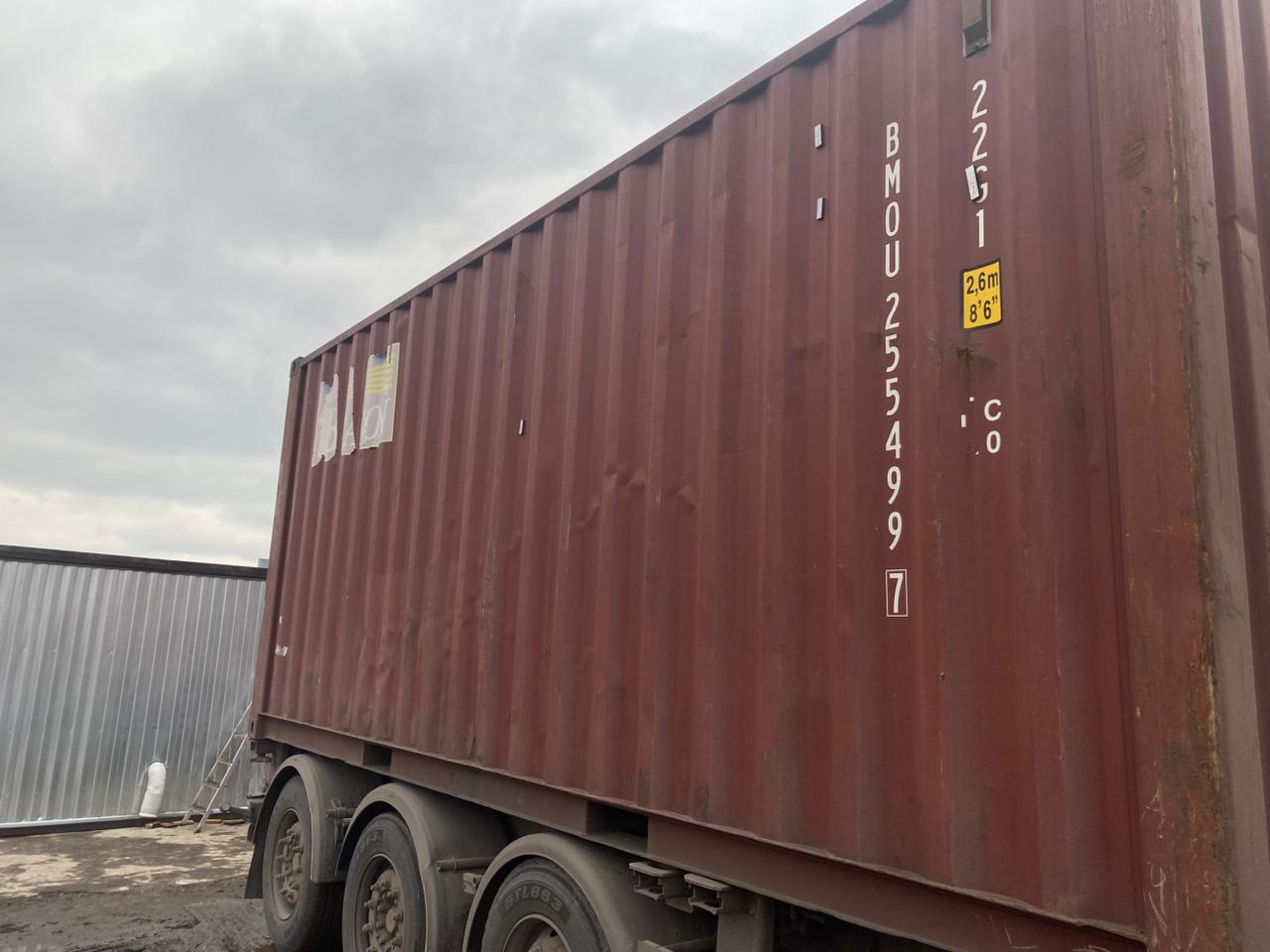 Морской контейнер BMOU2554997