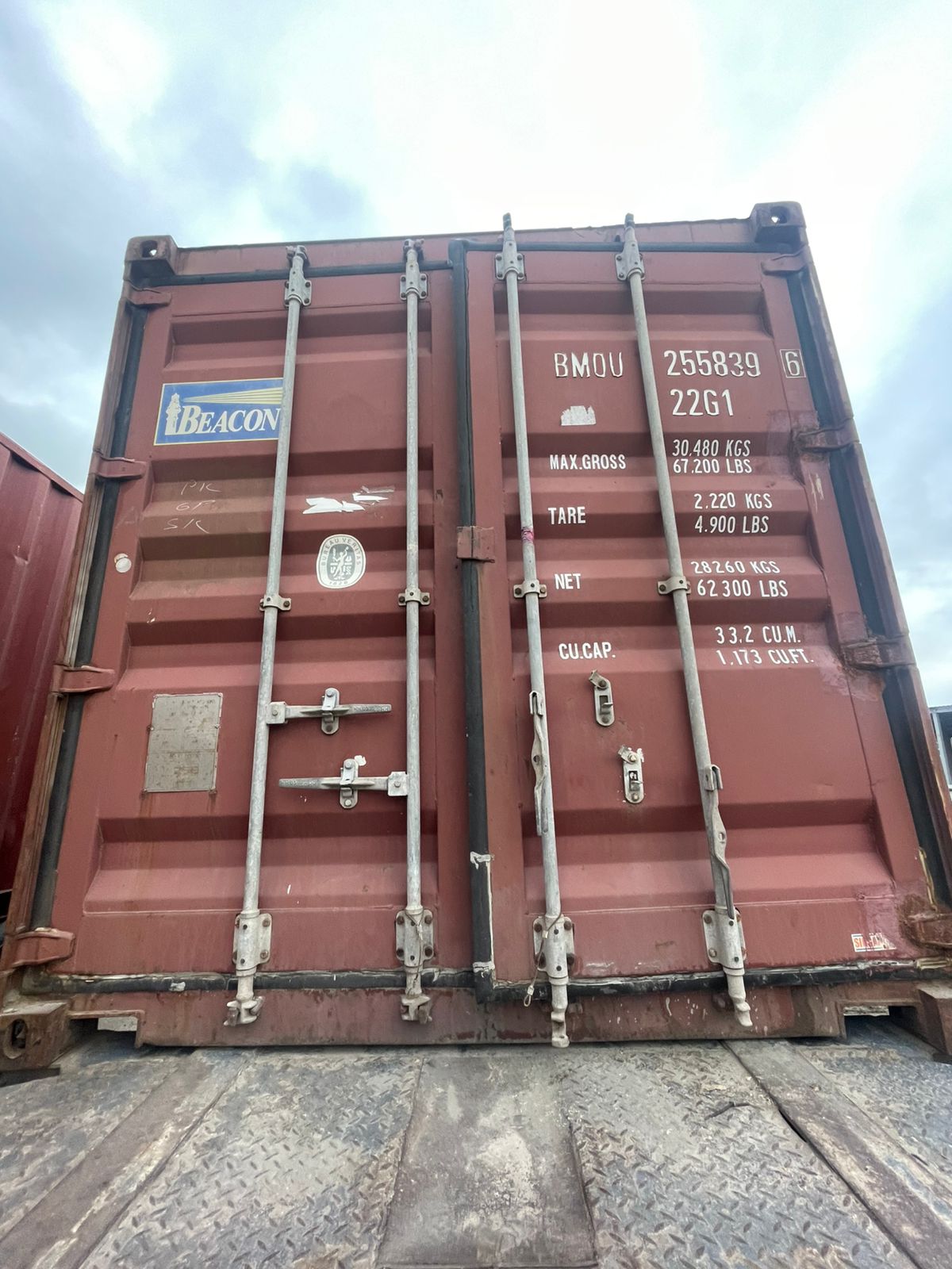 Морской контейнер BMOU2558396