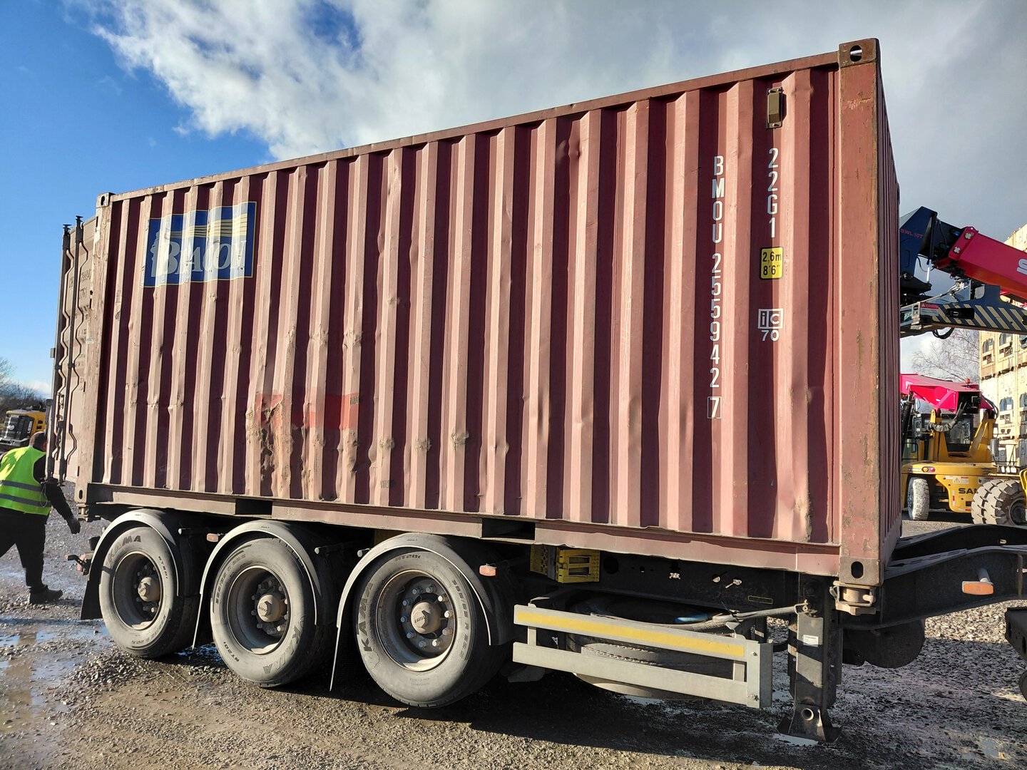 Морской контейнер BMOU2559427