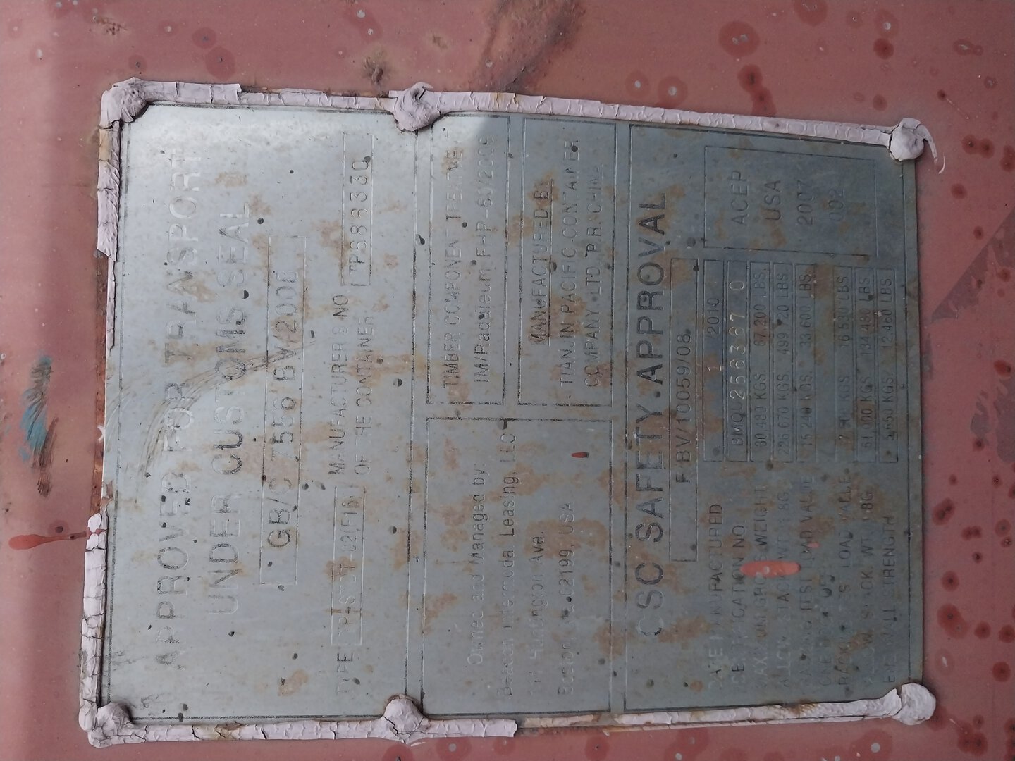 Морской контейнер BMOU2563670