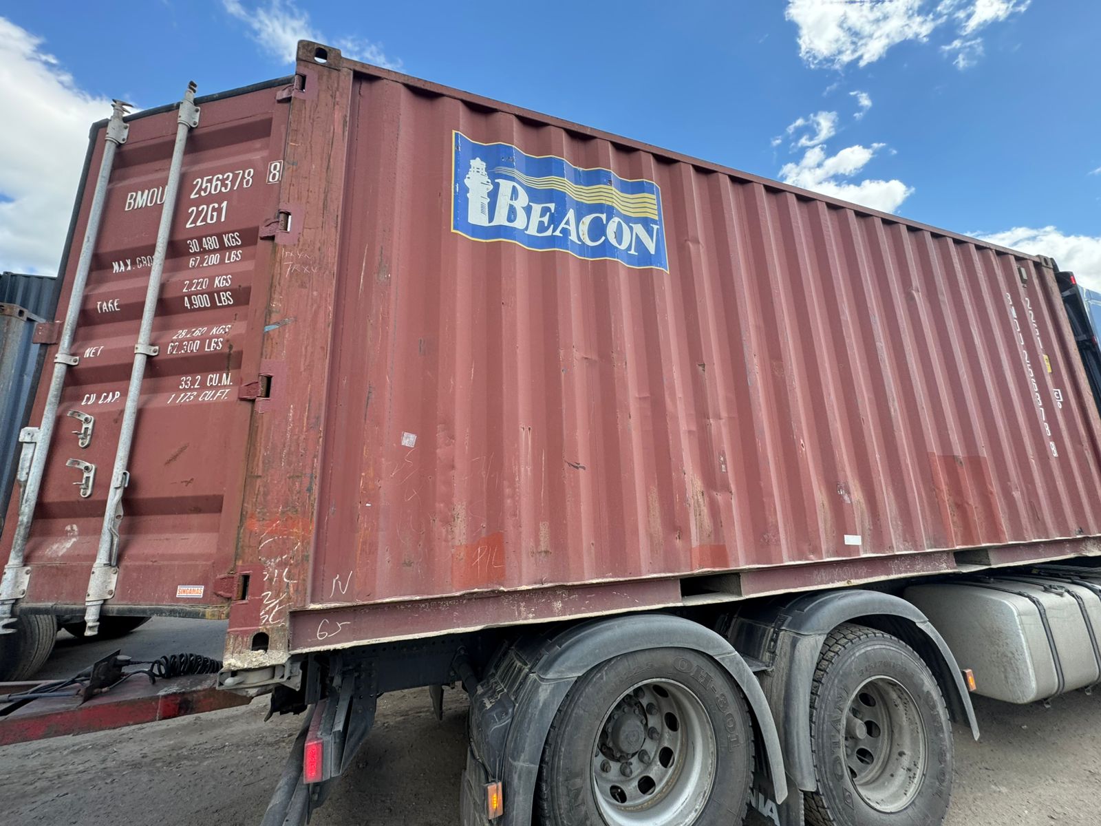 Морской контейнер BMOU2563788