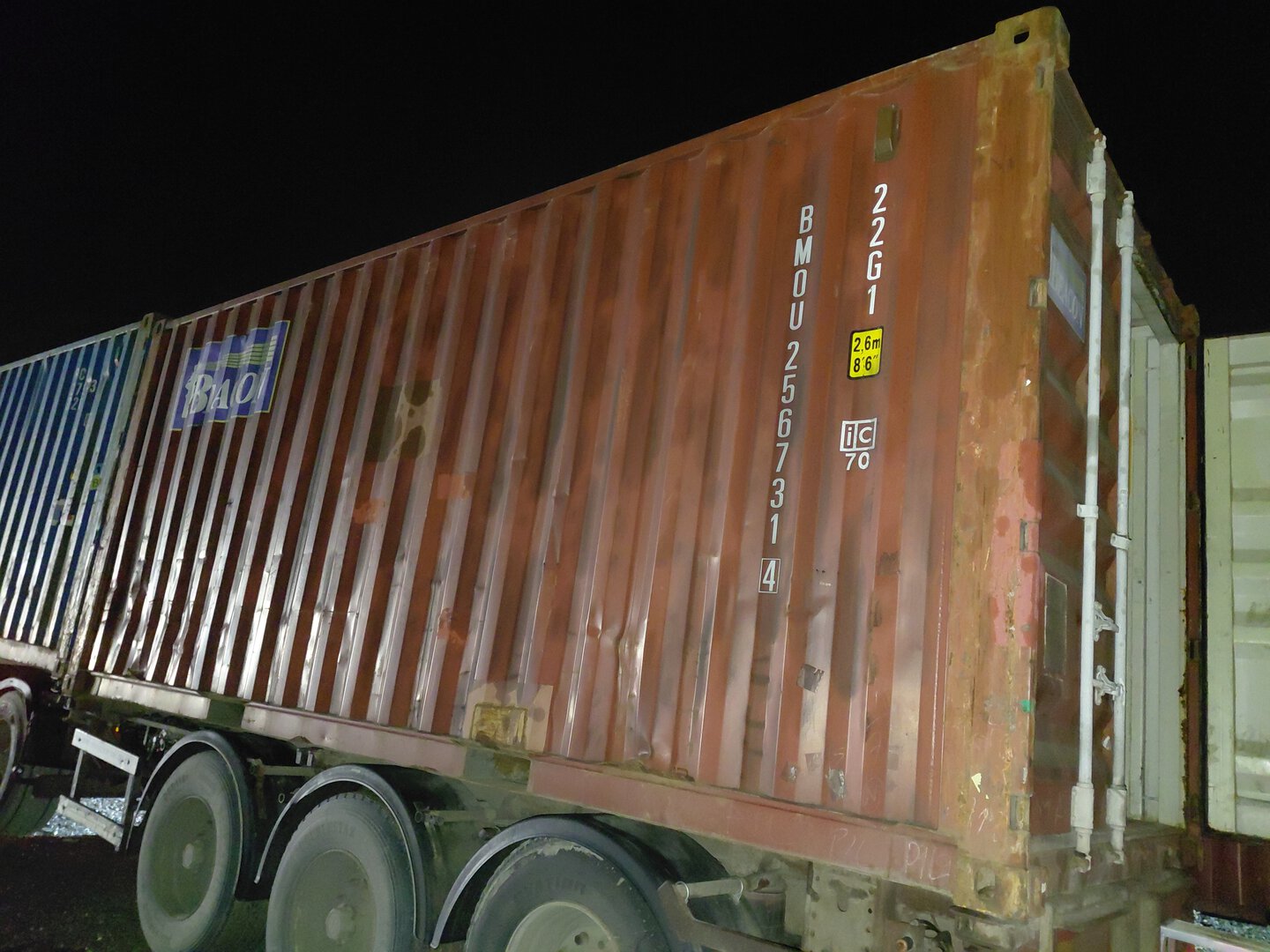 Морской контейнер BMOU2567314