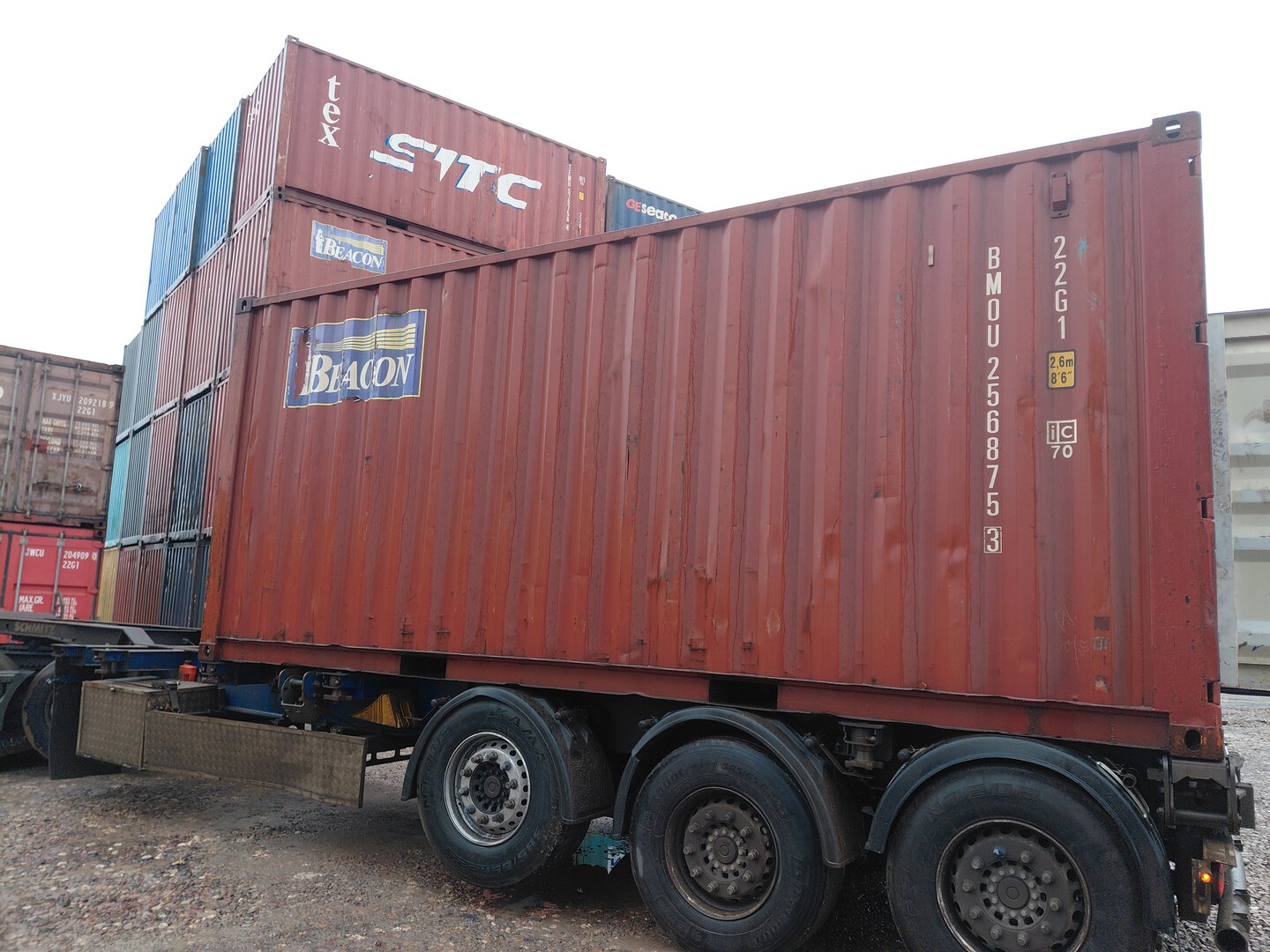 Морской контейнер BMOU2568753