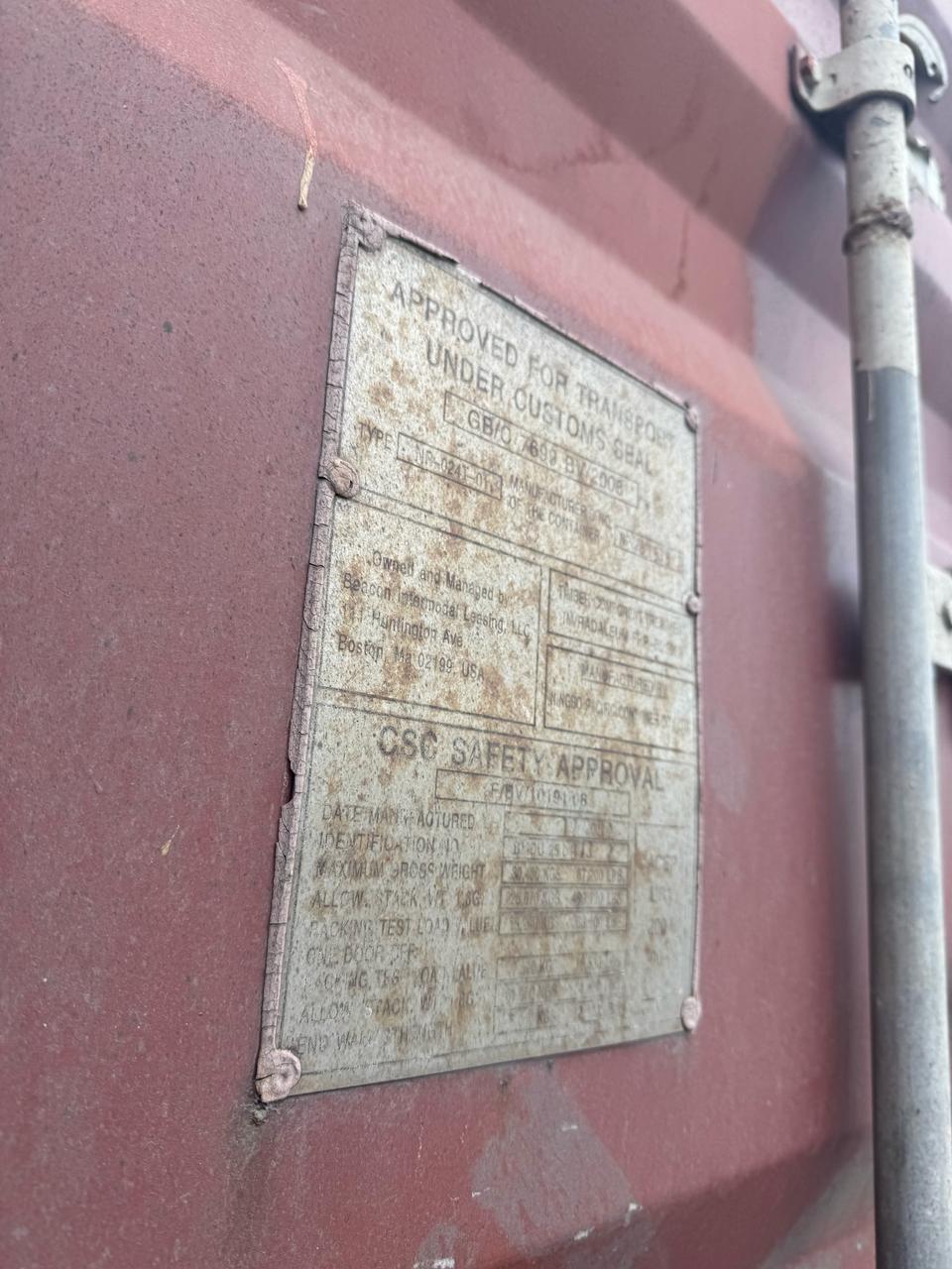 Морской контейнер BMOU2569132