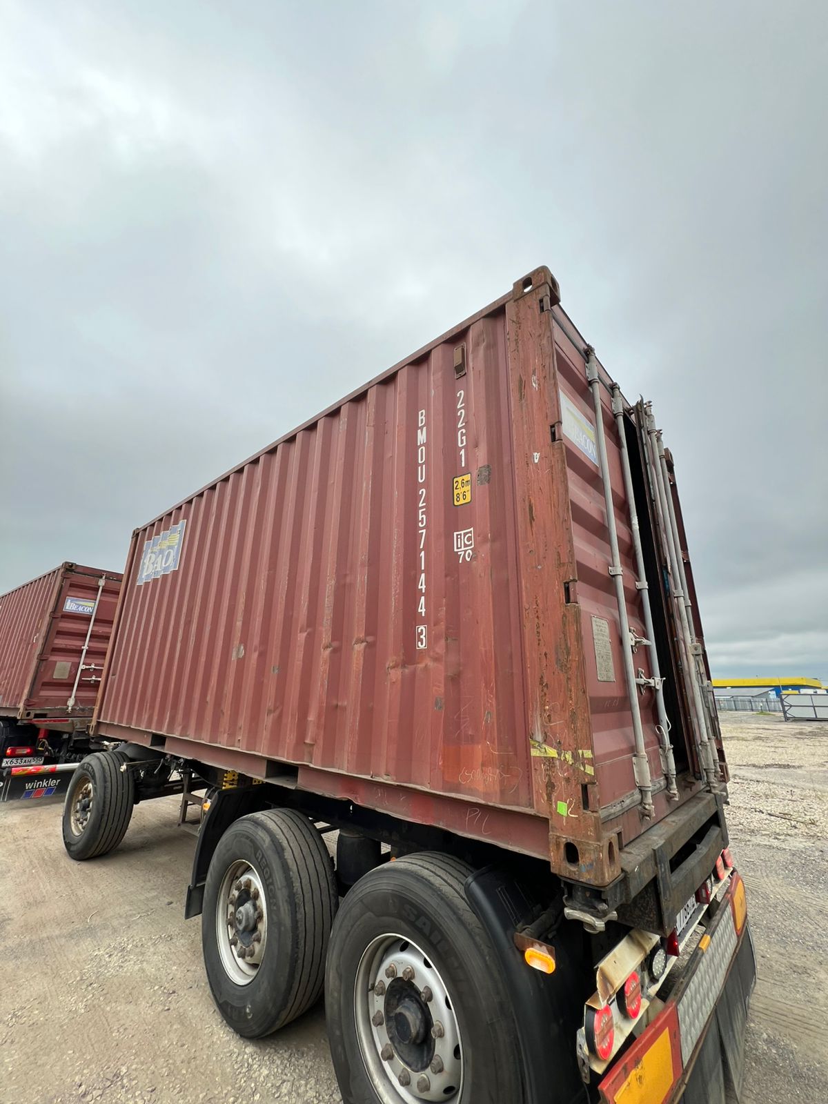 Морской контейнер BMOU2571443