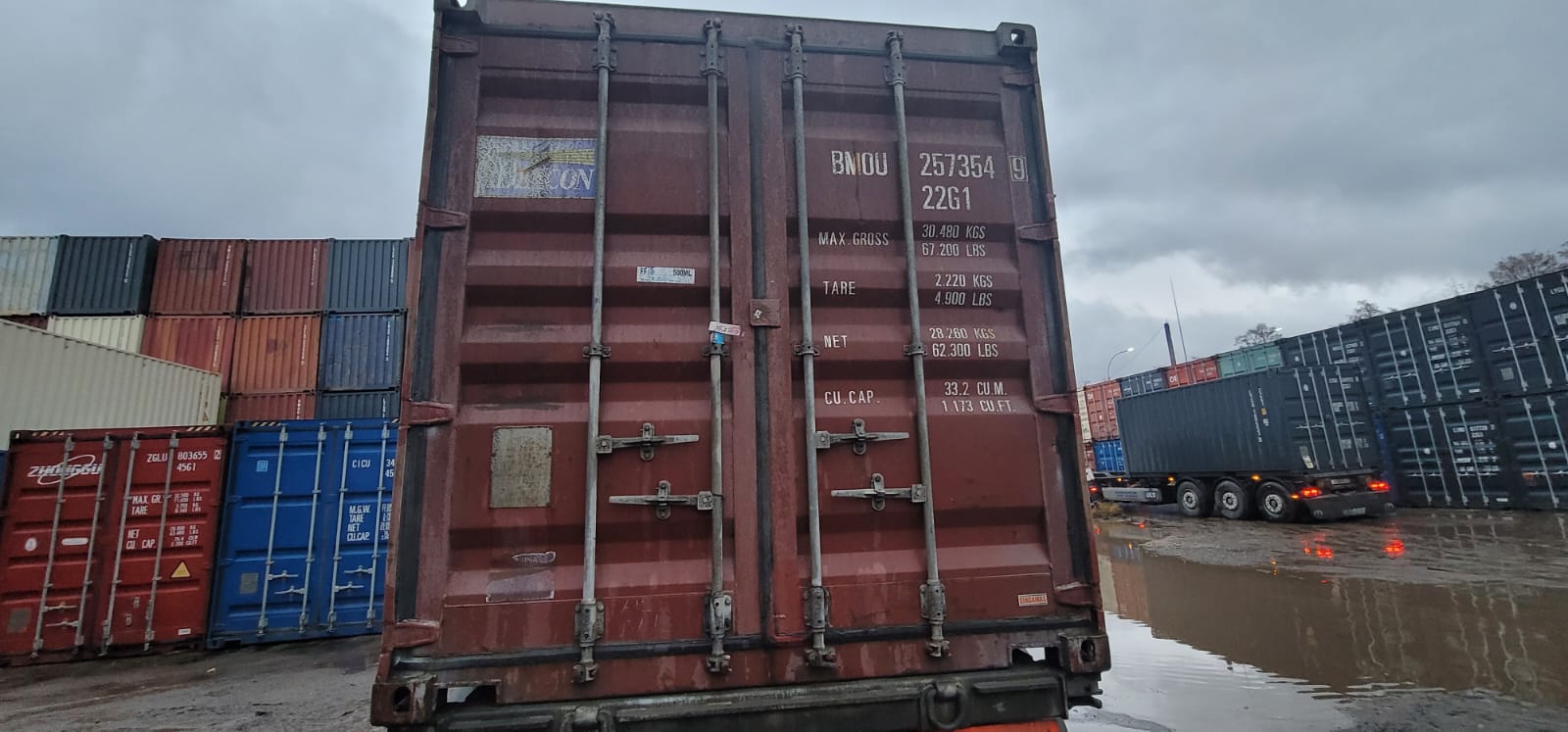 Морской контейнер BMOU2573549