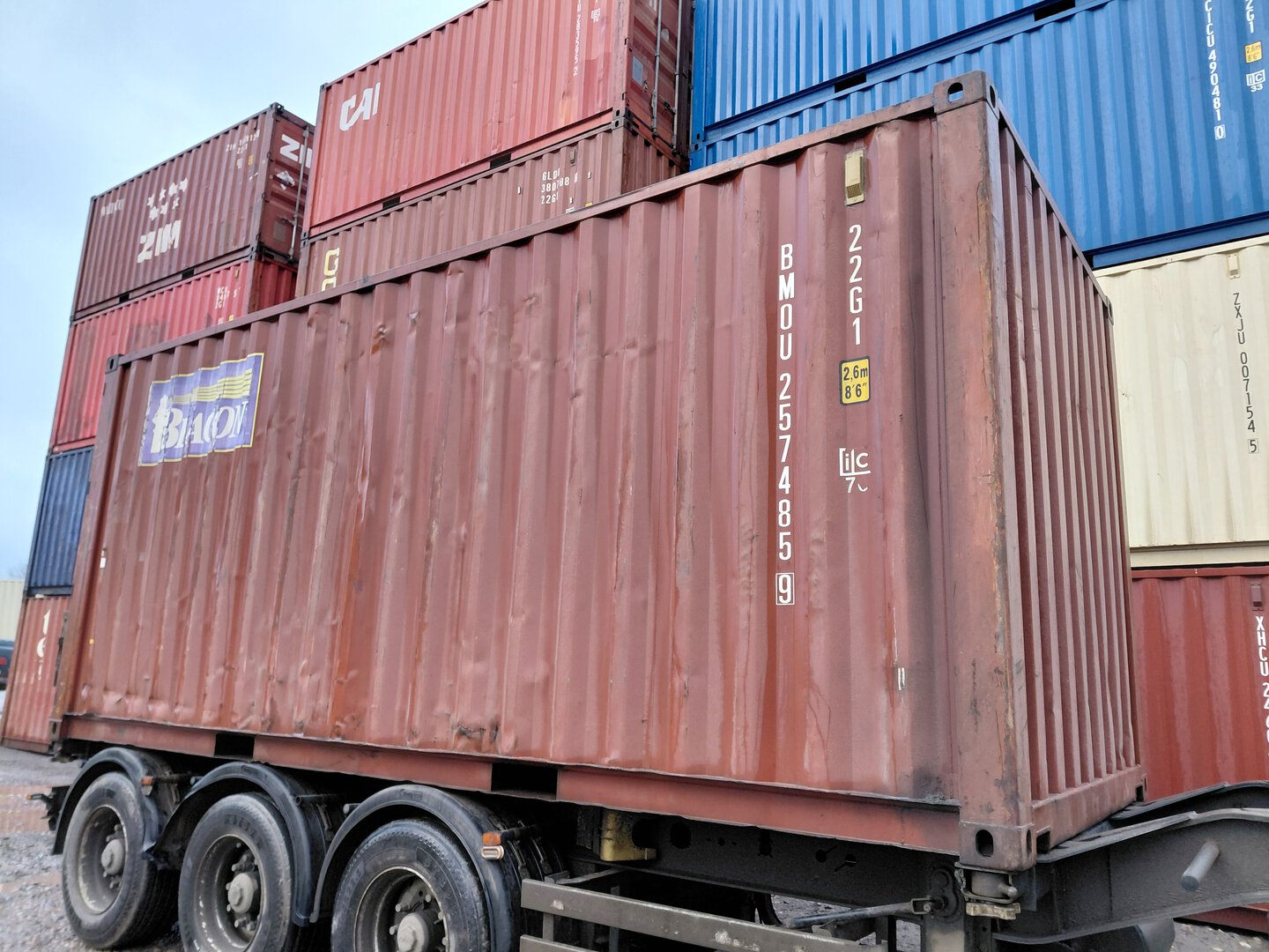 Морской контейнер BMOU2574859