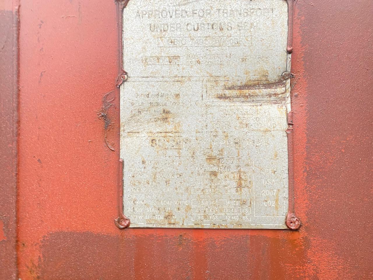 Морской контейнер BMOU2575460