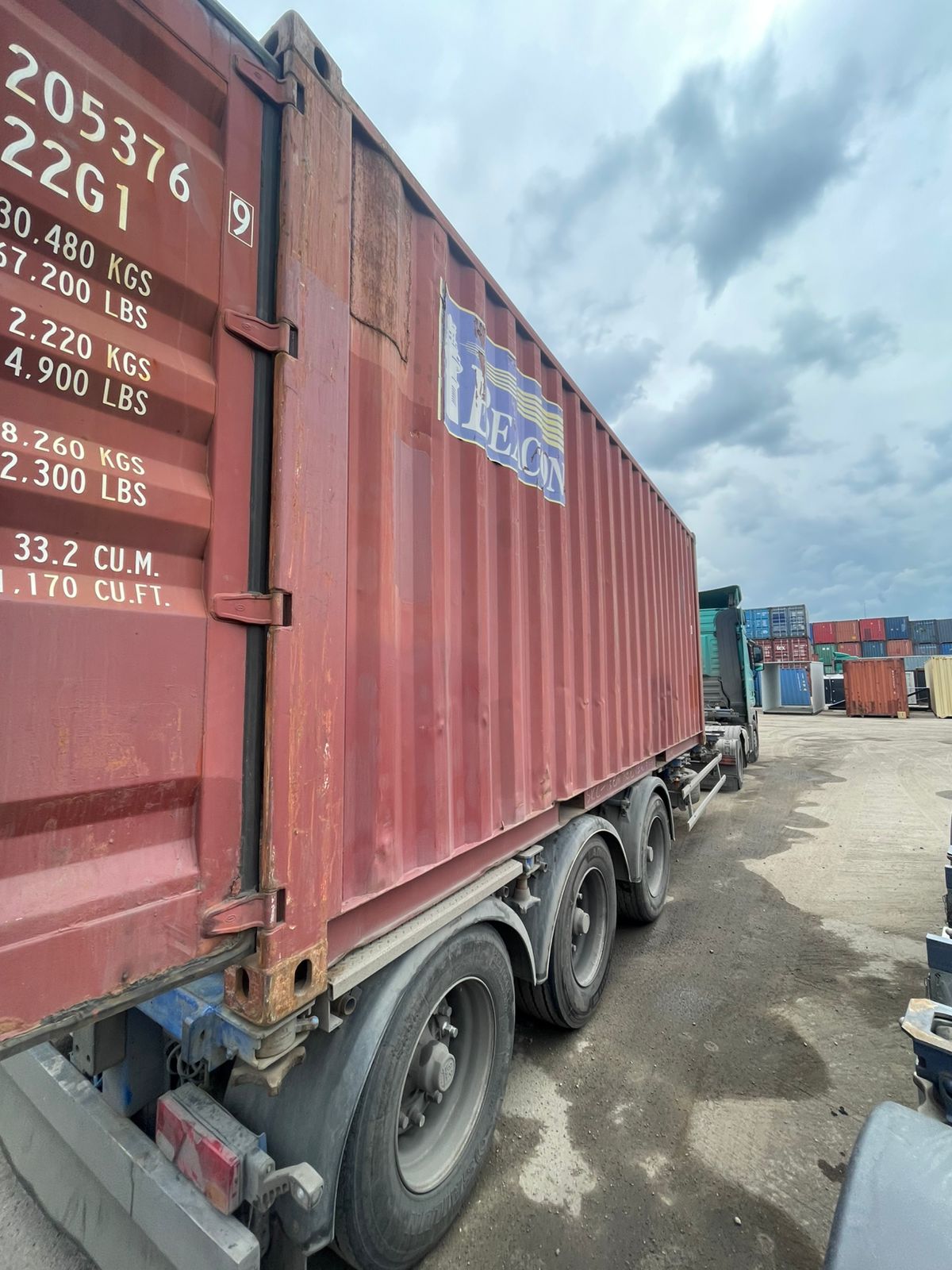 Морской контейнер BMOU2575855