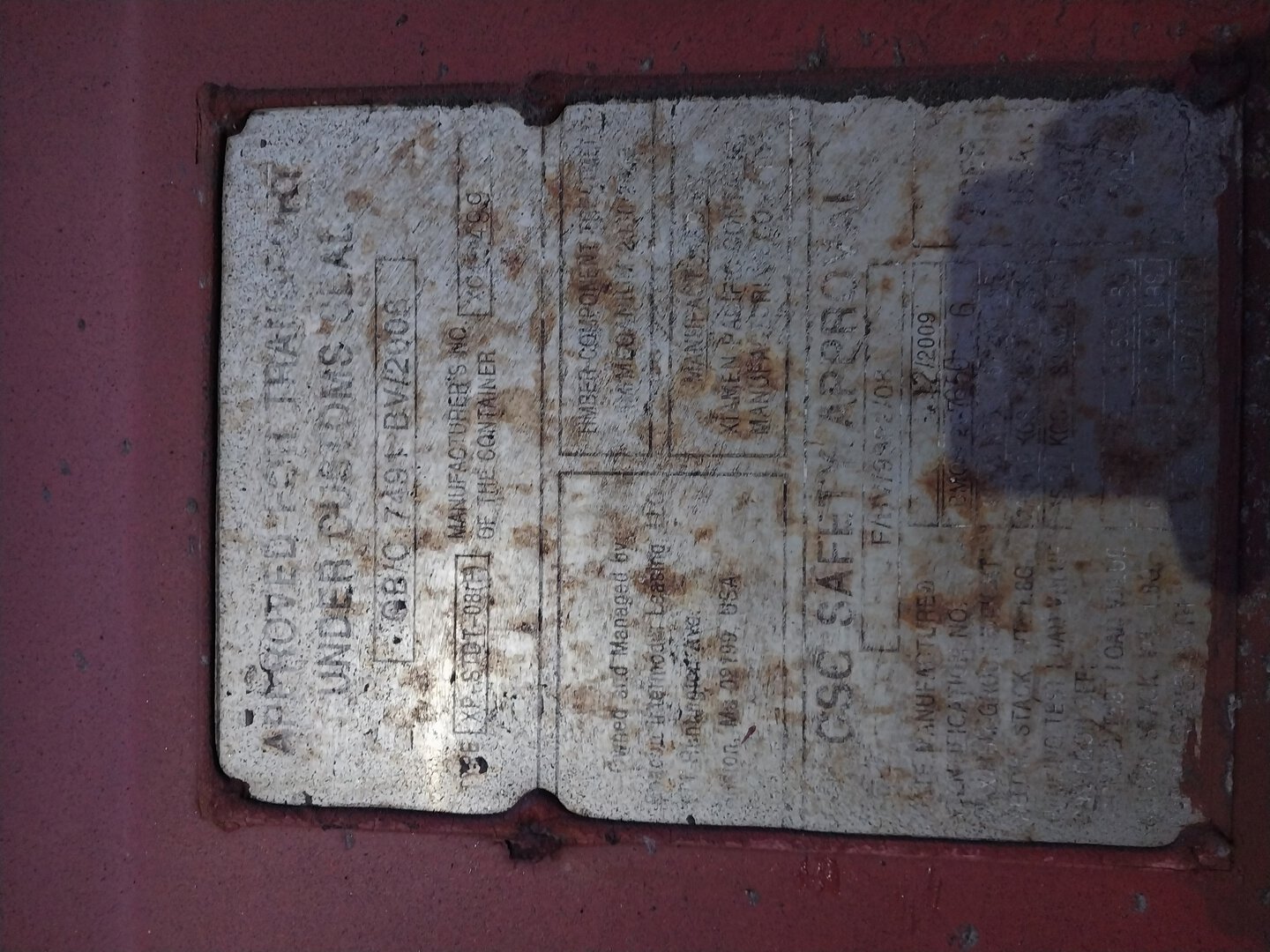 Морской контейнер BMOU2576506