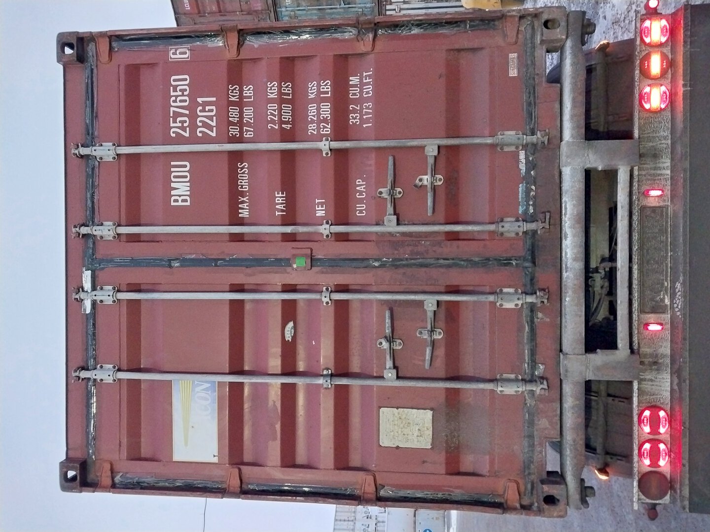 Морской контейнер BMOU2576506