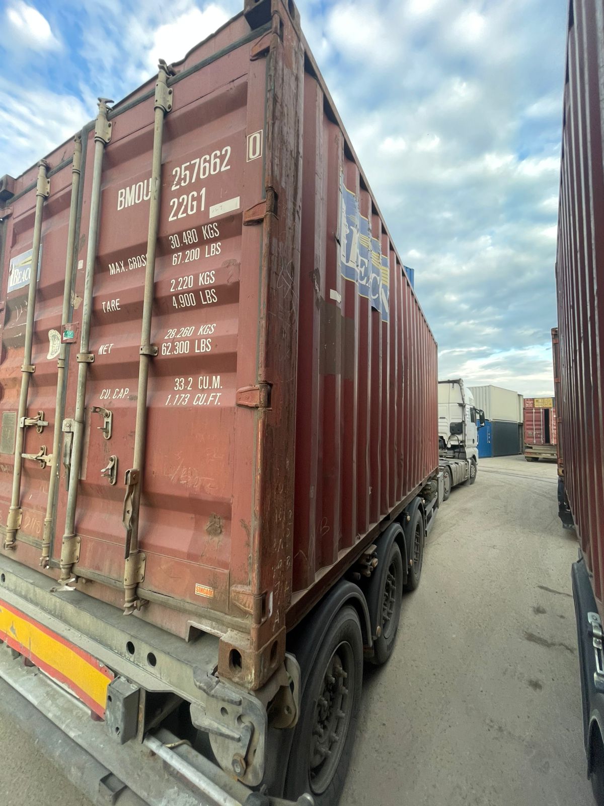 Морской контейнер BMOU2576620