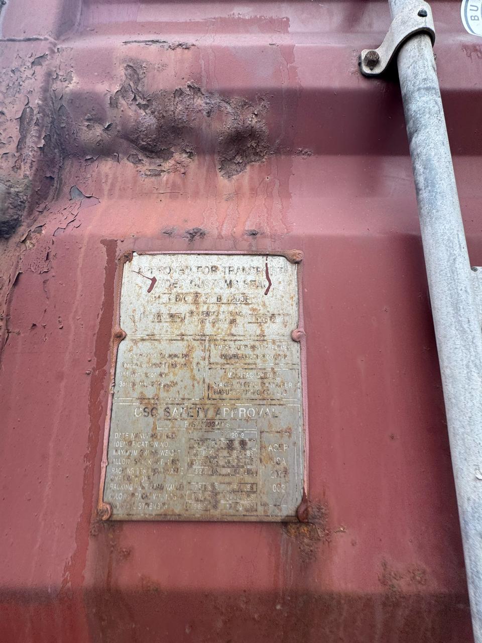 Морской контейнер BMOU2577230