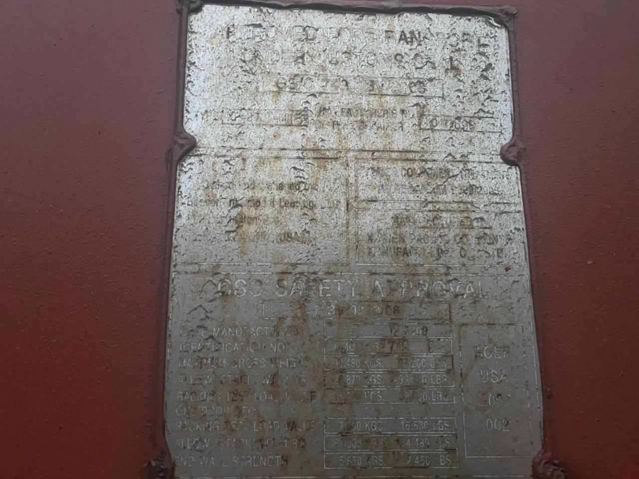 Морской контейнер BMOU2577499