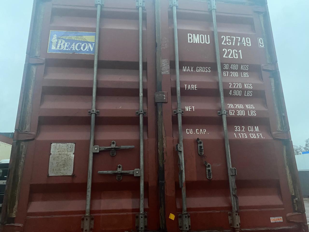 Морской контейнер BMOU2577499