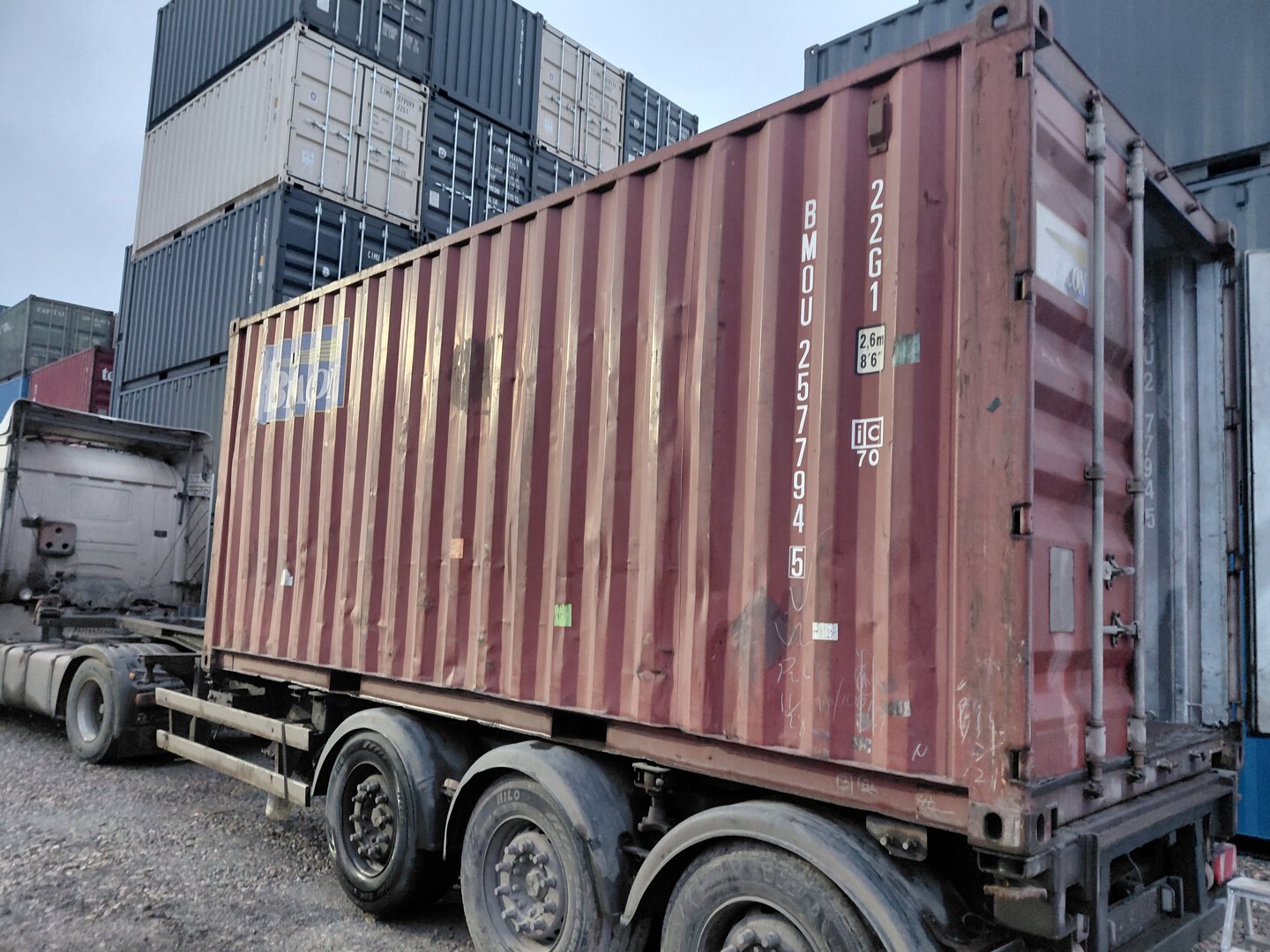 Морской контейнер BMOU2577945