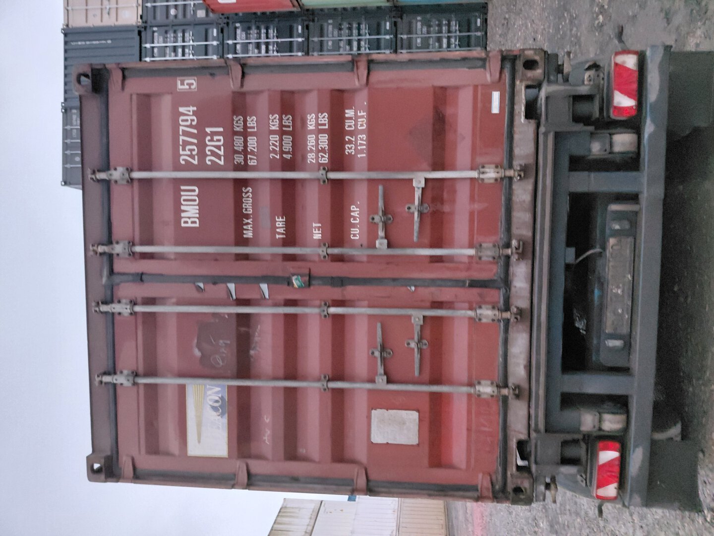 Морской контейнер BMOU2577945