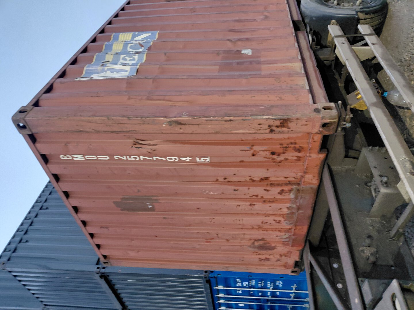 Морской контейнер BMOU2577945