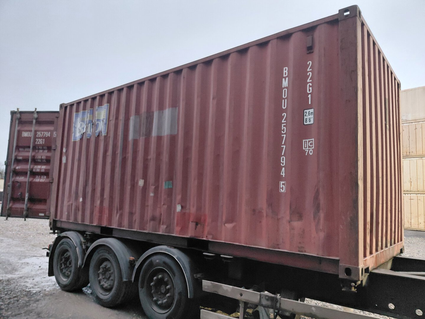 Морской контейнер BMOU2577945