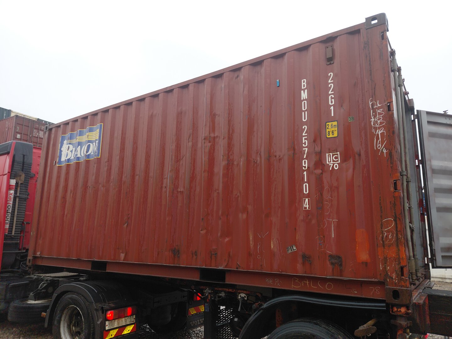 Морской контейнер BMOU2579104