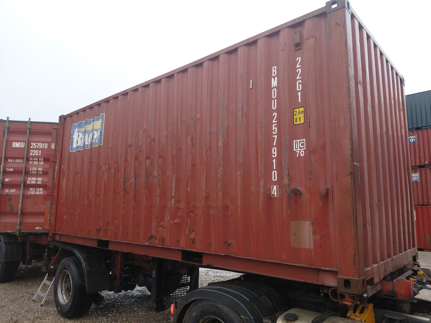 Морской контейнер BMOU2579104
