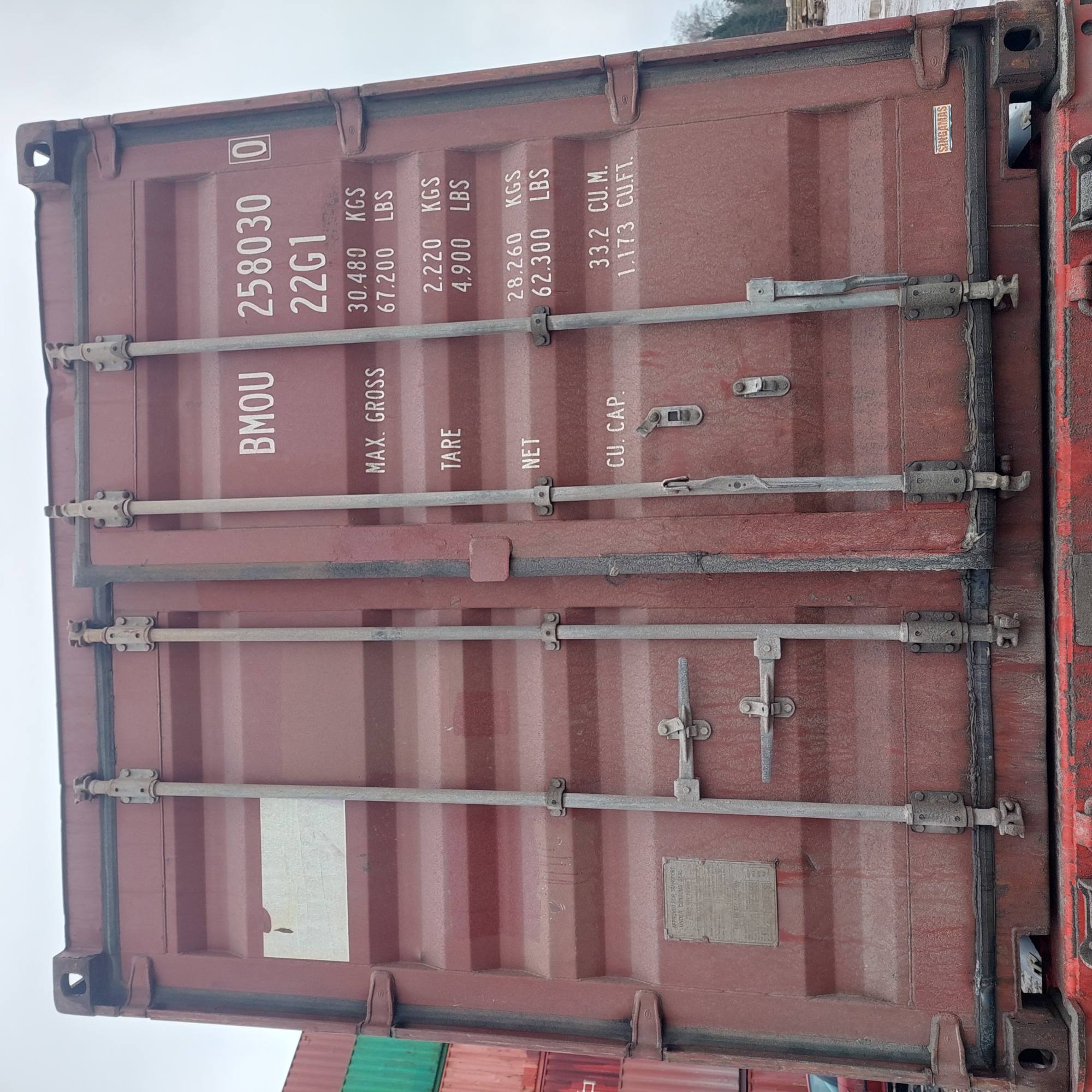 Морской контейнер BMOU2580300