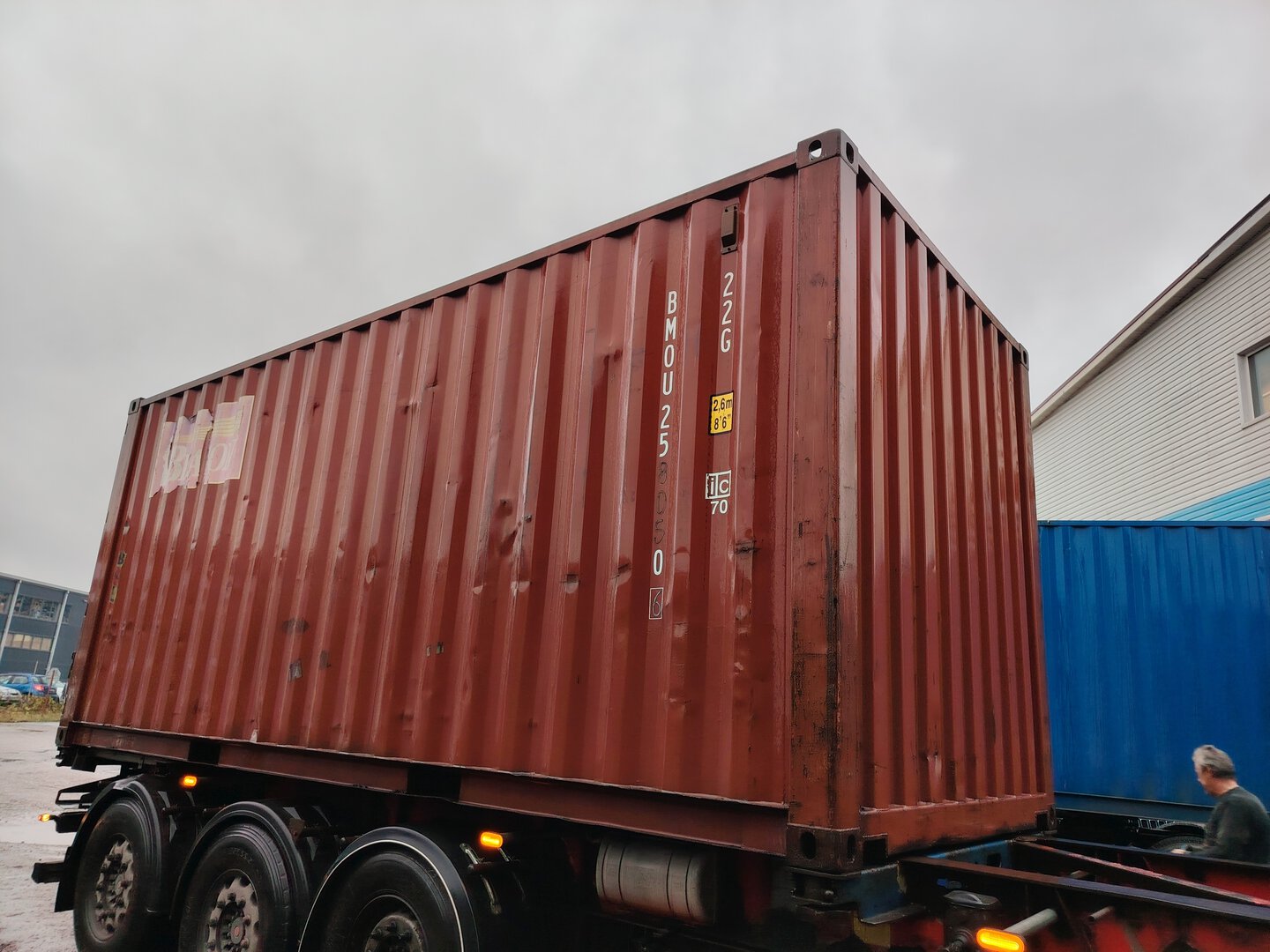 Морской контейнер BMOU2580506