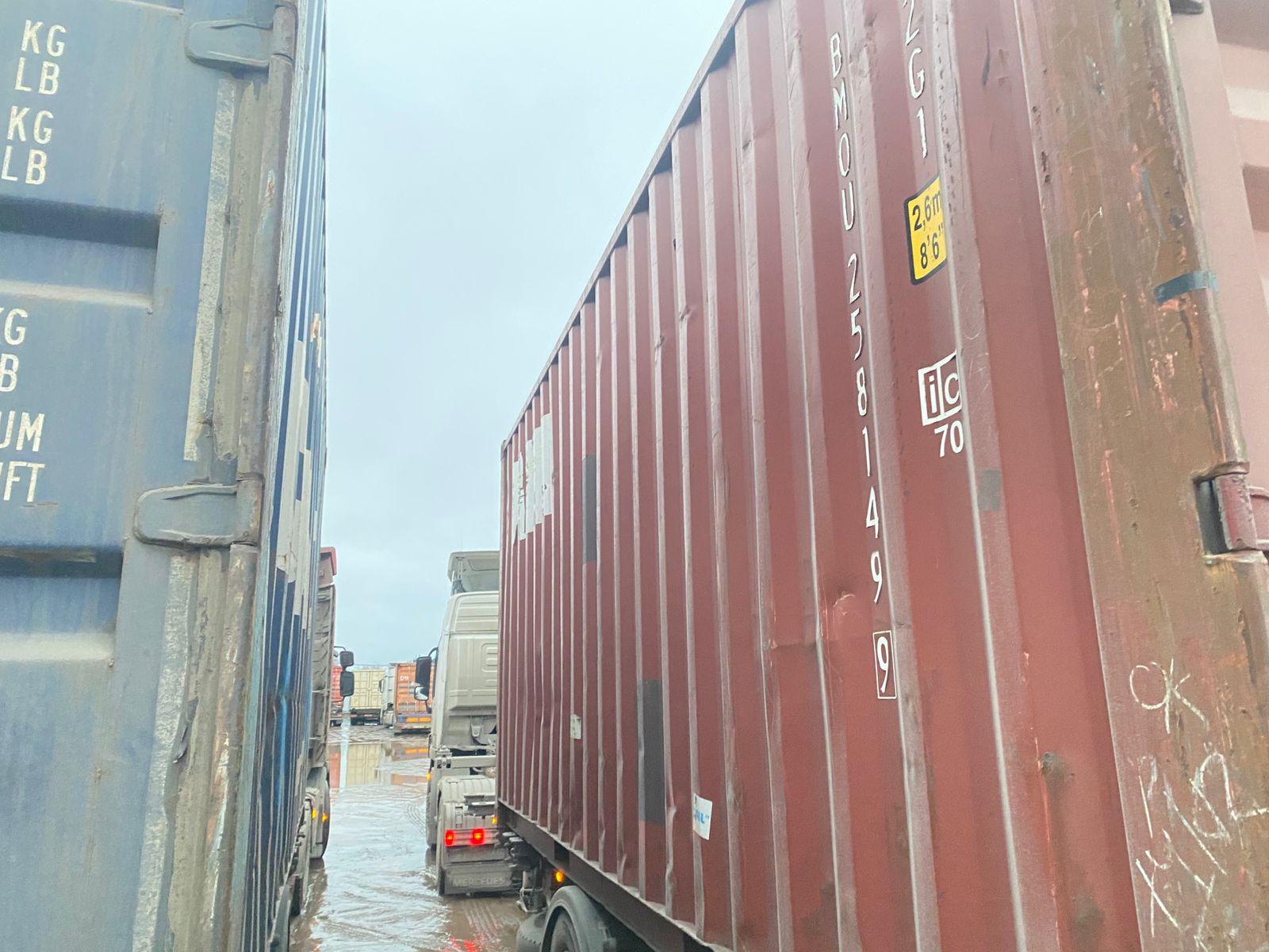 Морской контейнер BMOU2581499