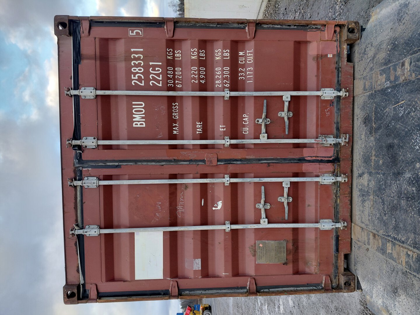 Морской контейнер BMOU2583315