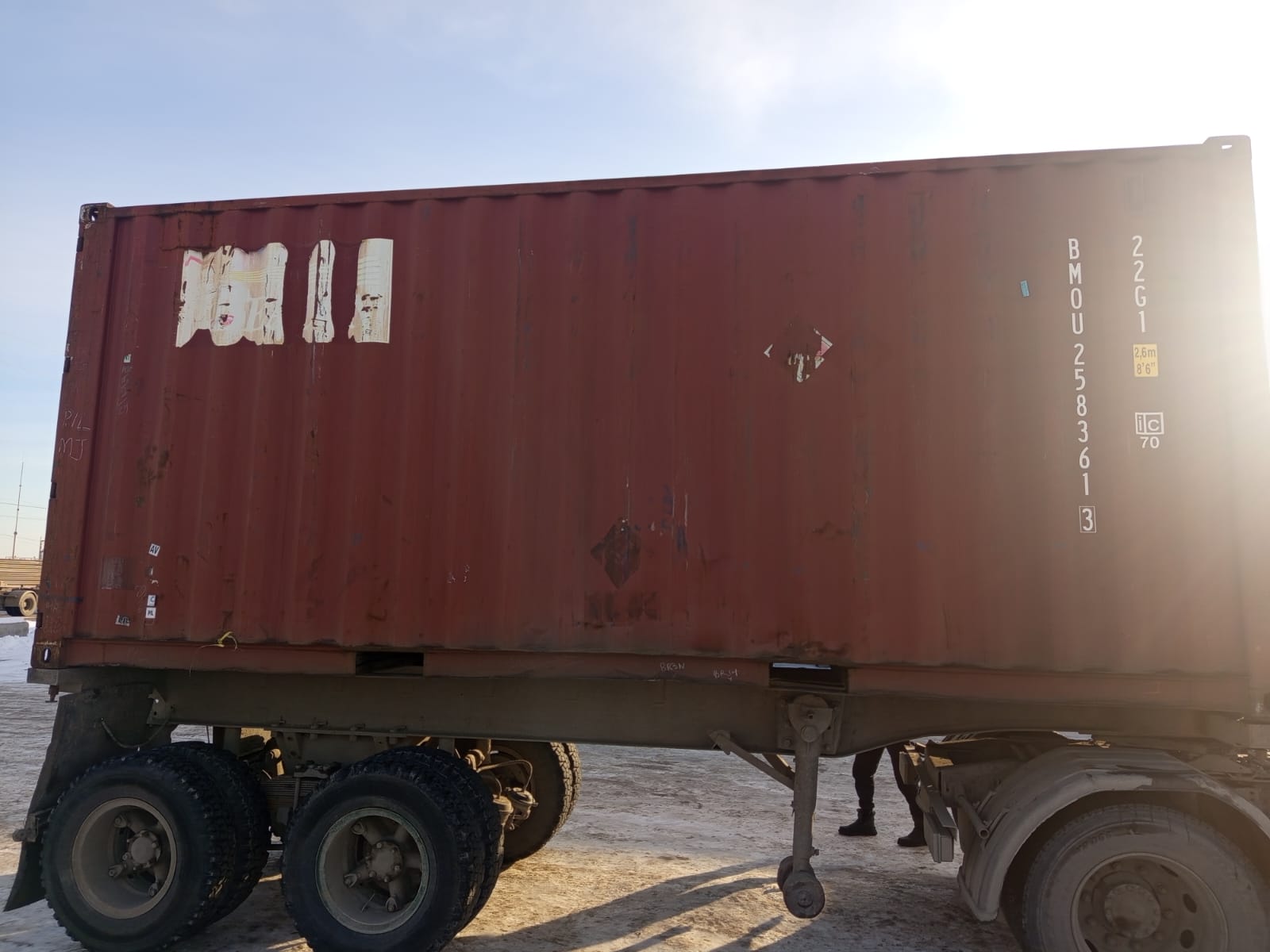 Морской контейнер BMOU2583613