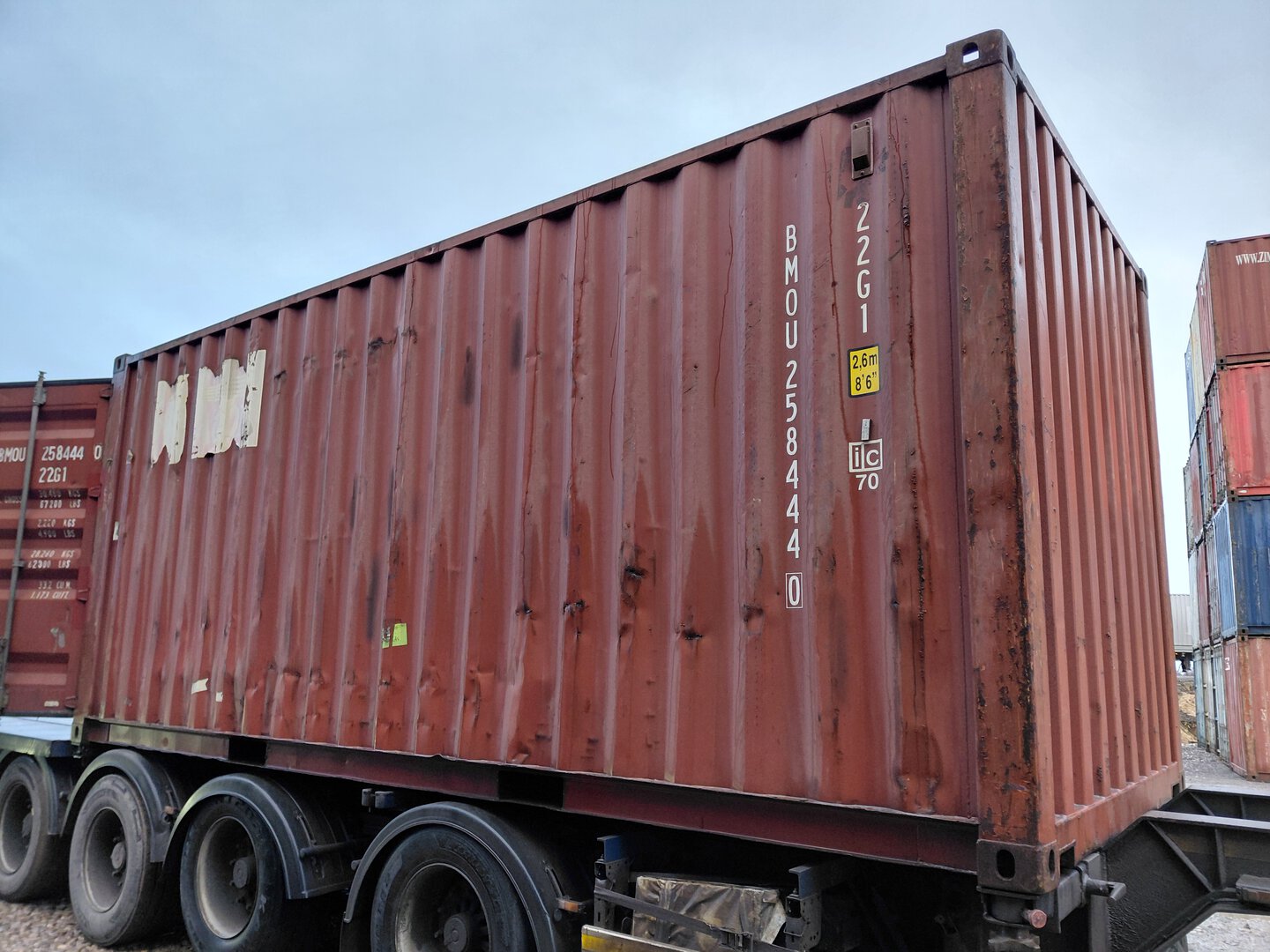 Морской контейнер BMOU2584440