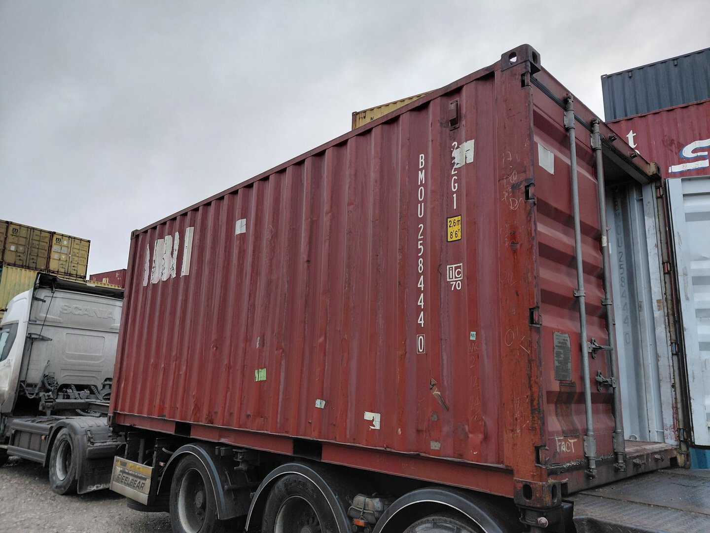 Морской контейнер BMOU2584440