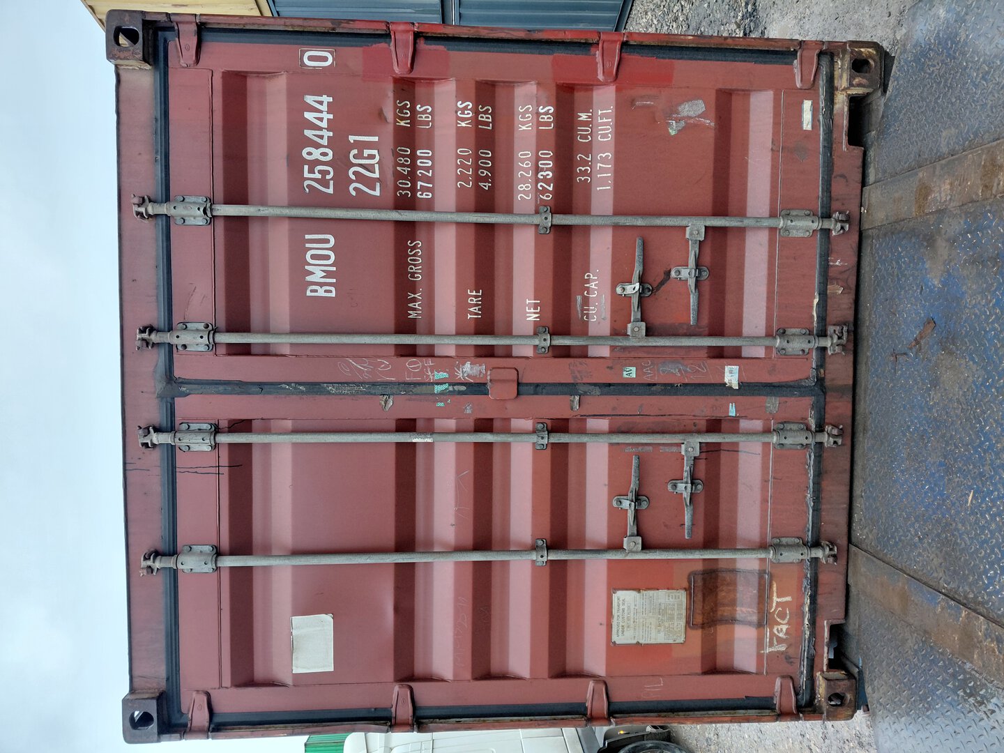 Морской контейнер BMOU2584440
