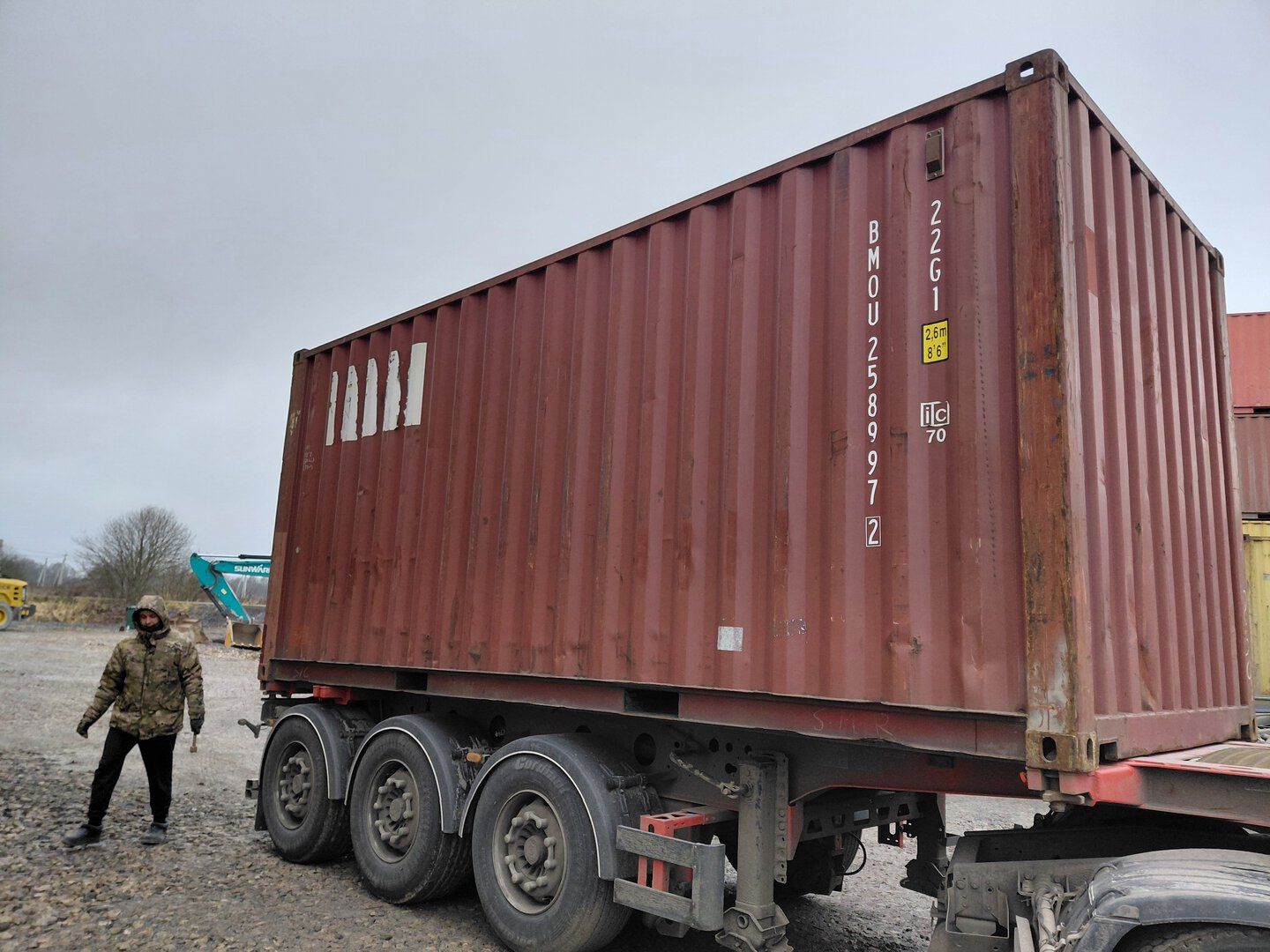 Морской контейнер BMOU2589972