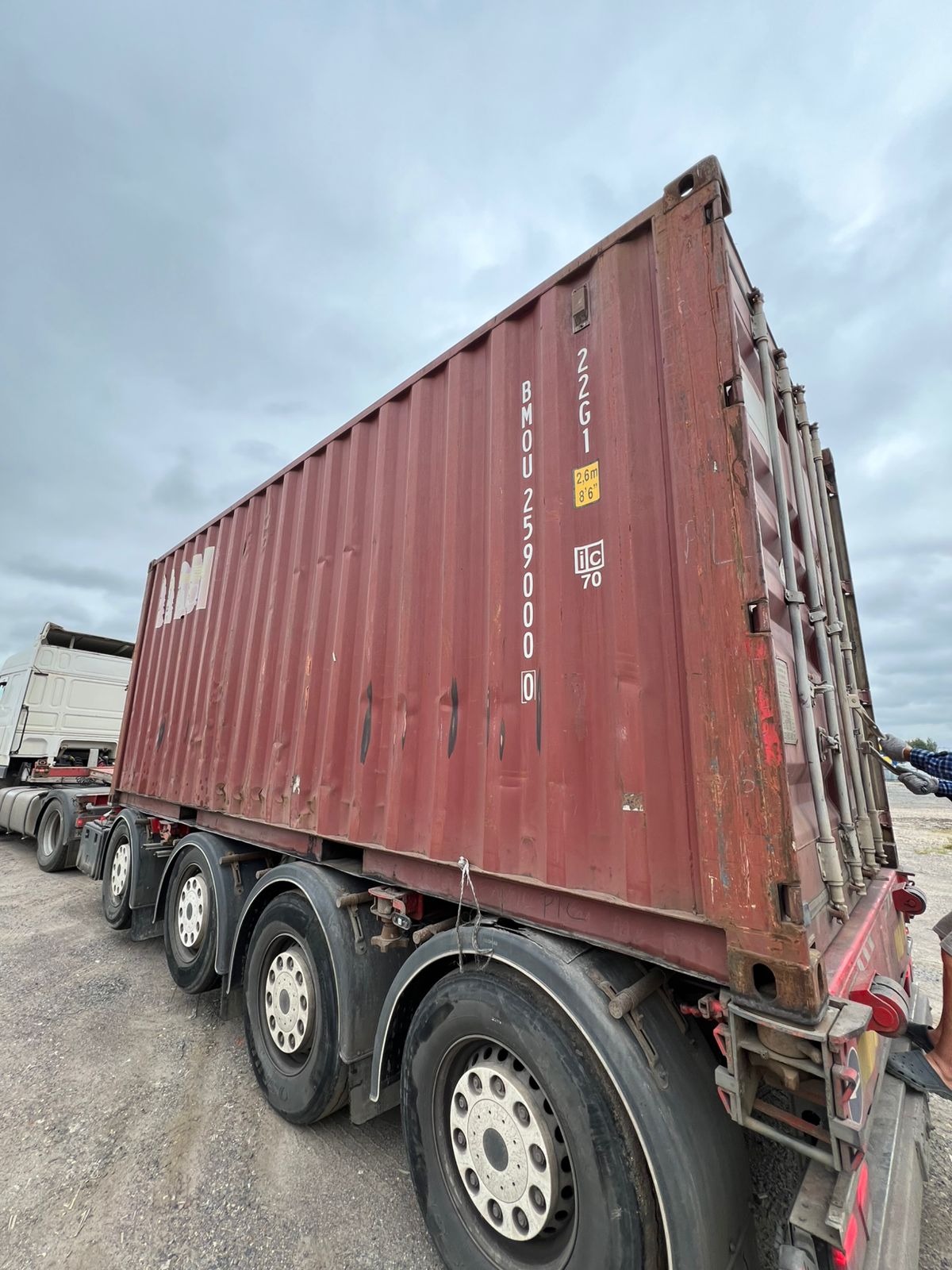 Морской контейнер BMOU2590000