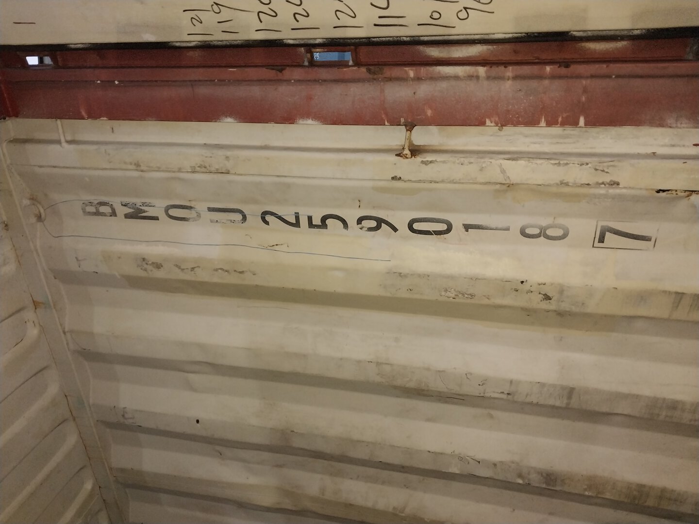 Морской контейнер BMOU2590187