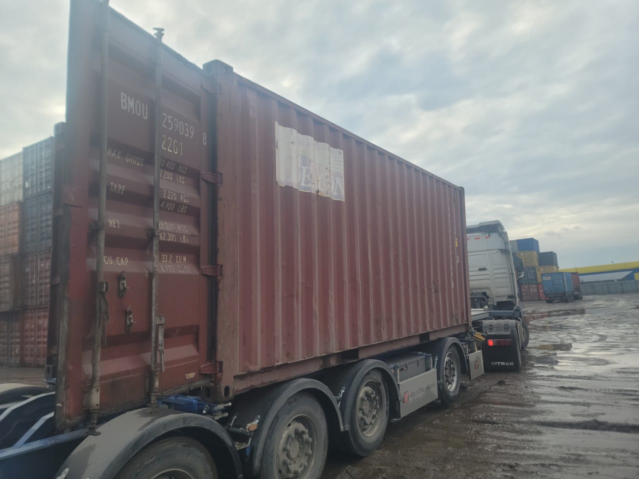 Морской контейнер BMOU2590398