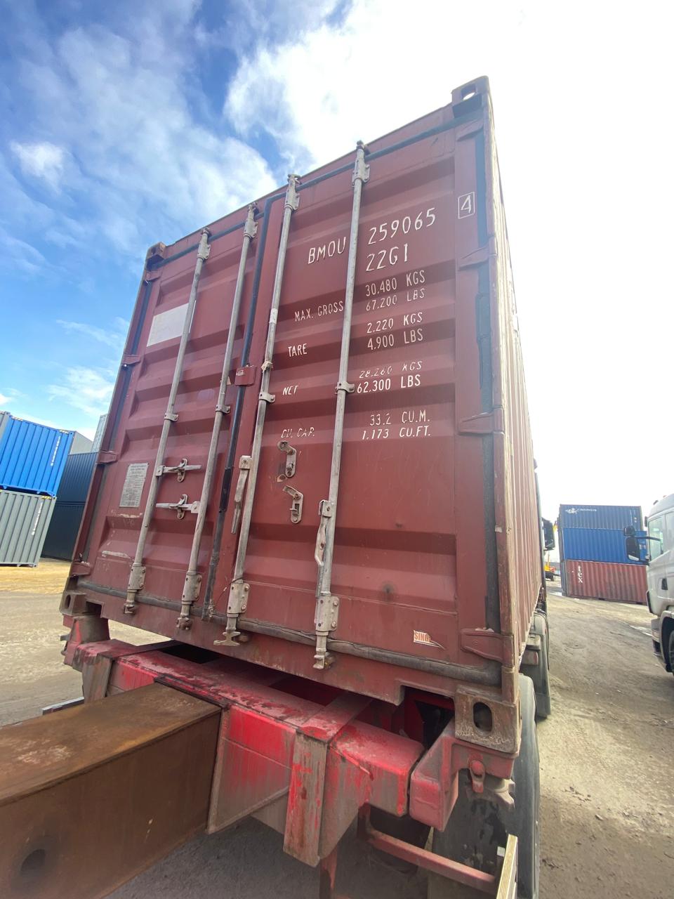 Морской контейнер BMOU2590654