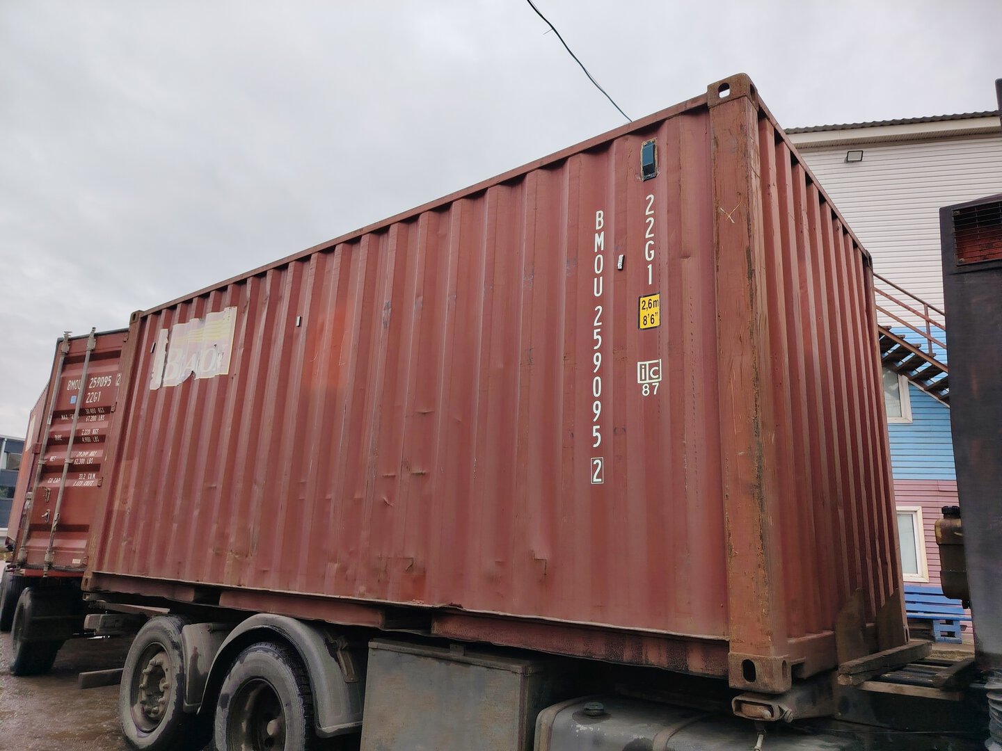 Морской контейнер BMOU2590952