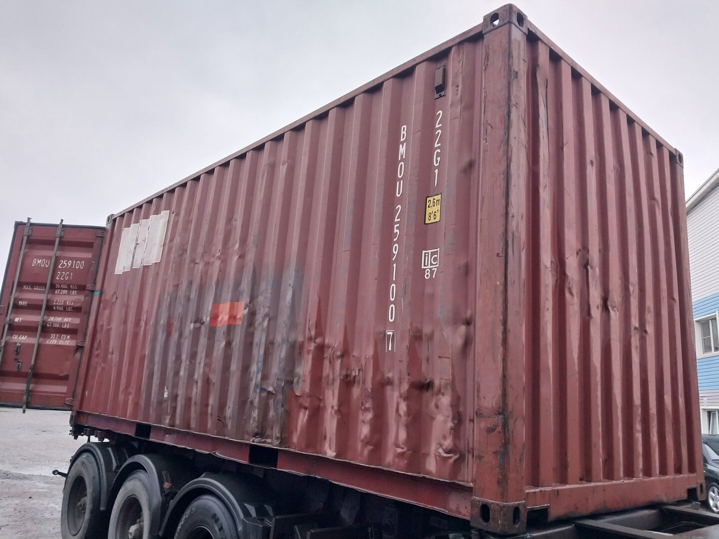 Морской контейнер BMOU2591007