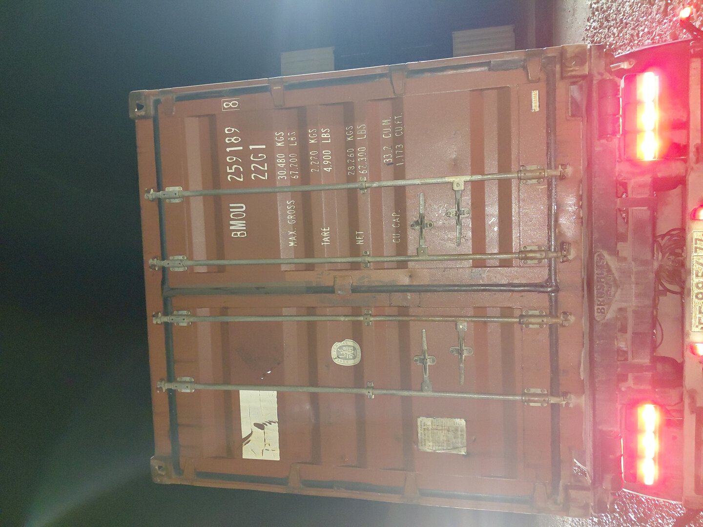 Морской контейнер BMOU2591898