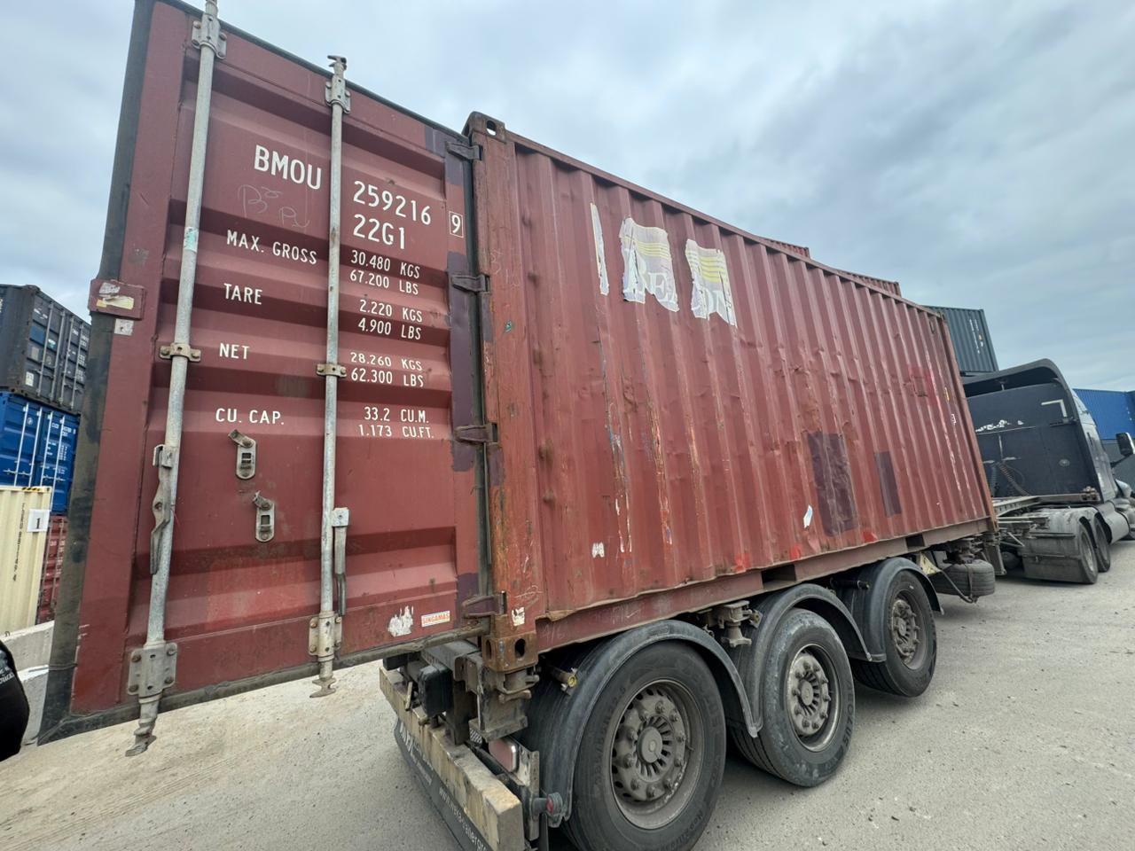 Морской контейнер BMOU2592169